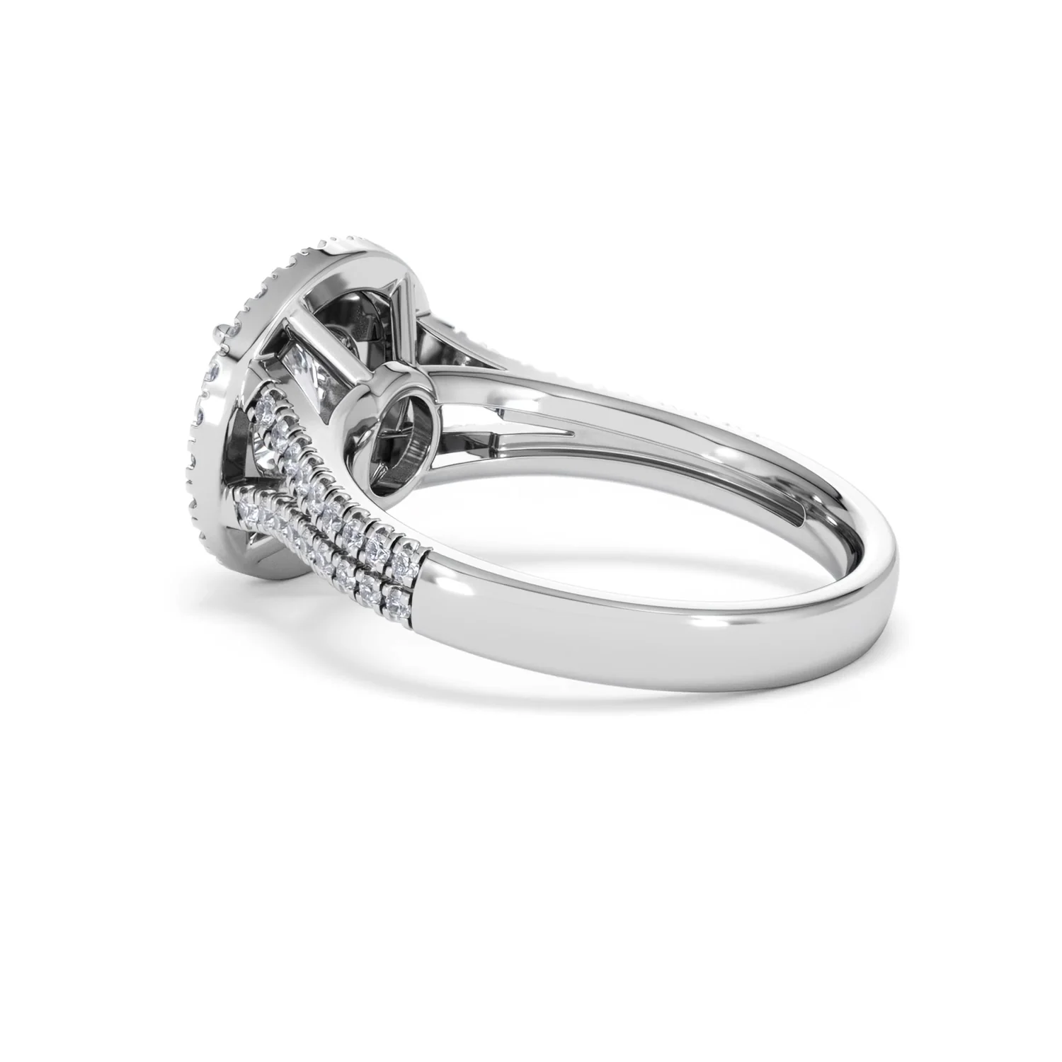 Camilla GIA Diamond Halo Engagement Ring in Platinum 2.15ct G/VS2 - Image 60