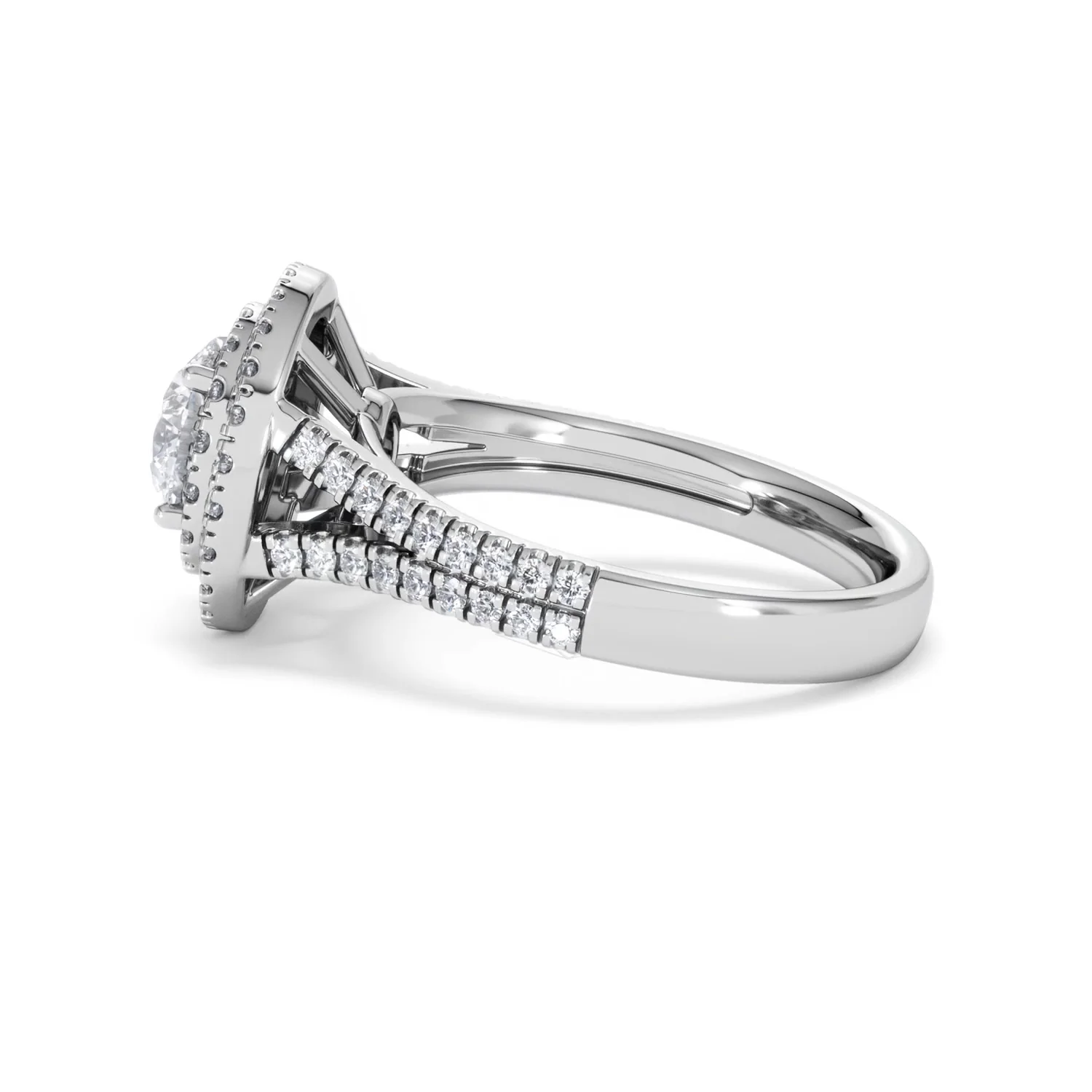 Camilla GIA Diamond Halo Engagement Ring in Platinum 2.15ct G/VS2 - Image 66