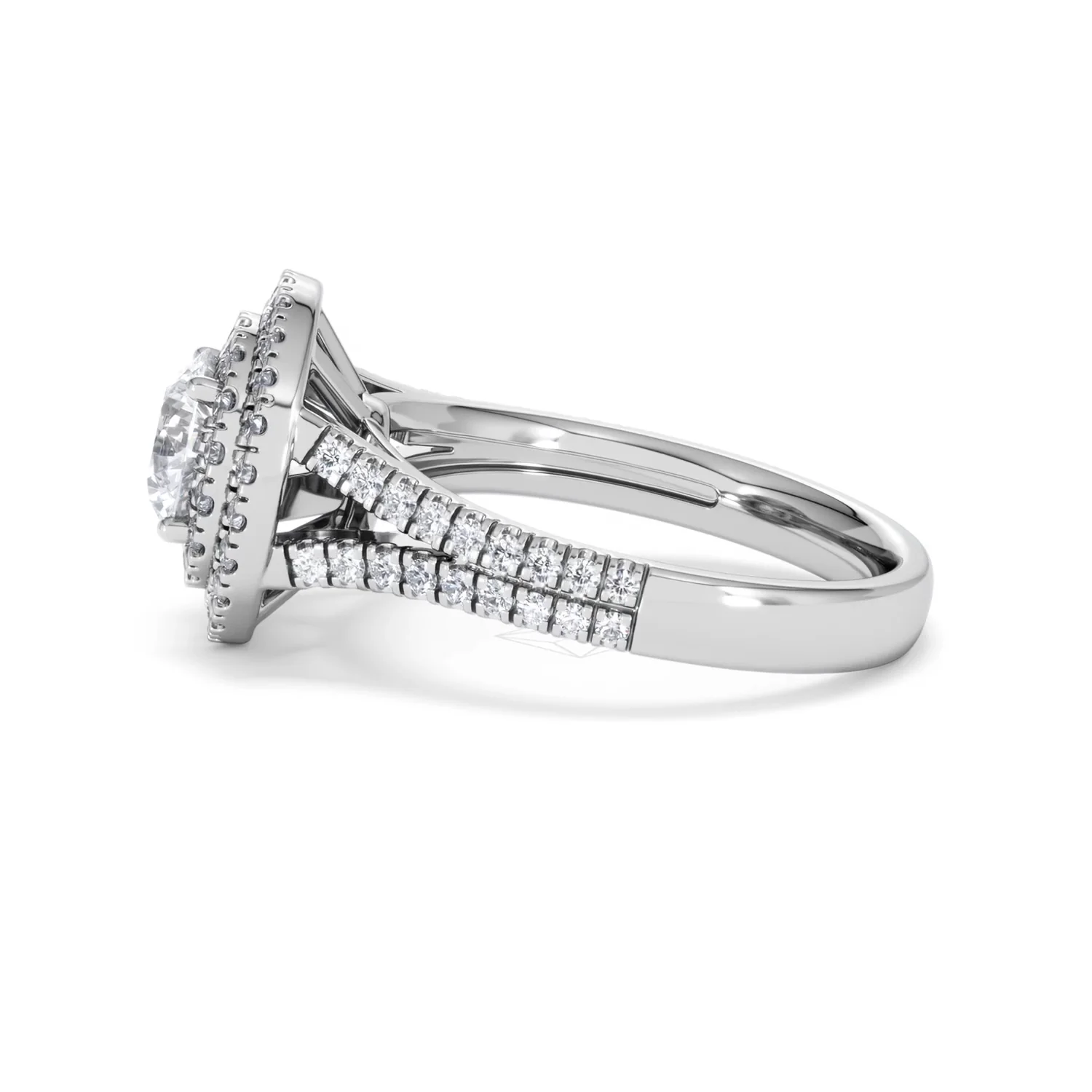 Camilla GIA Diamond Halo Engagement Ring in Platinum 2.15ct G/VS2 - Image 68