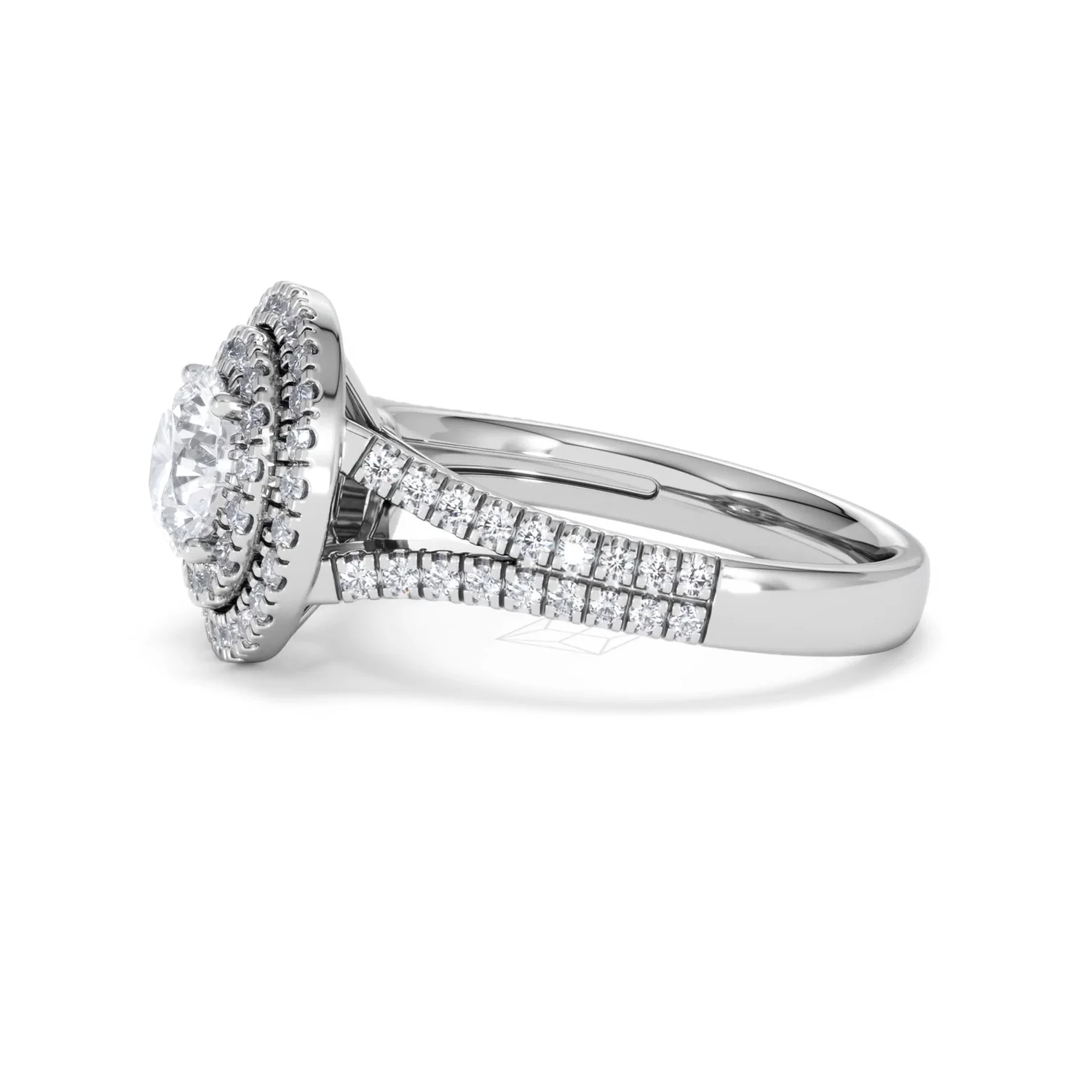 Camilla GIA Diamond Halo Engagement Ring in Platinum 2.15ct G/VS2 - Image 71