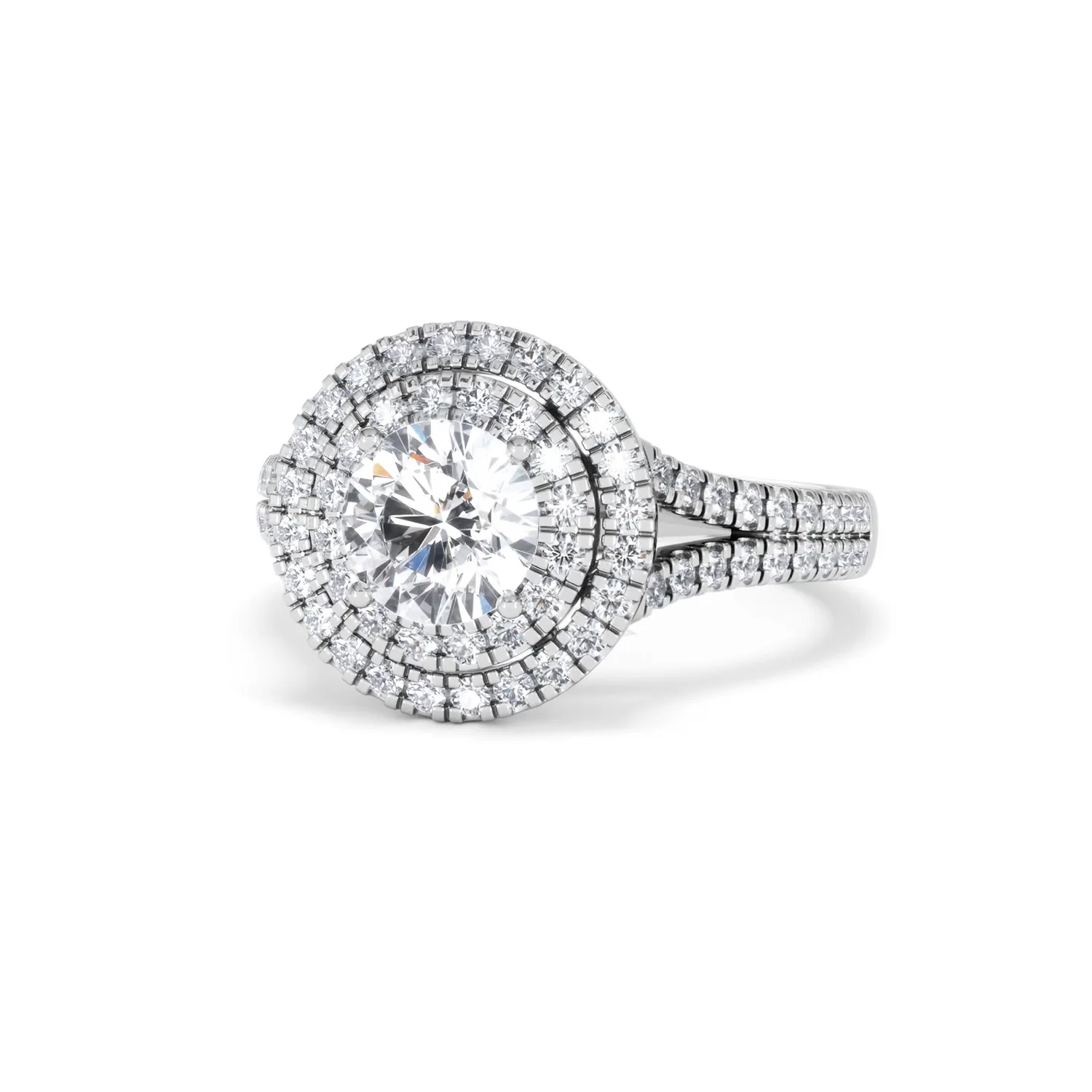 Camilla GIA Diamond Halo Engagement Ring in Platinum 2.15ct G/VS2 - Image 84