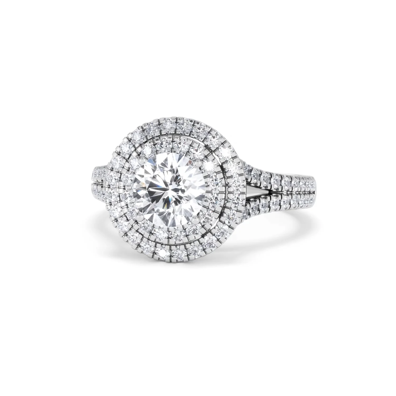 Camilla GIA Diamond Halo Engagement Ring in Platinum 2.15ct G/VS2 - Image 85