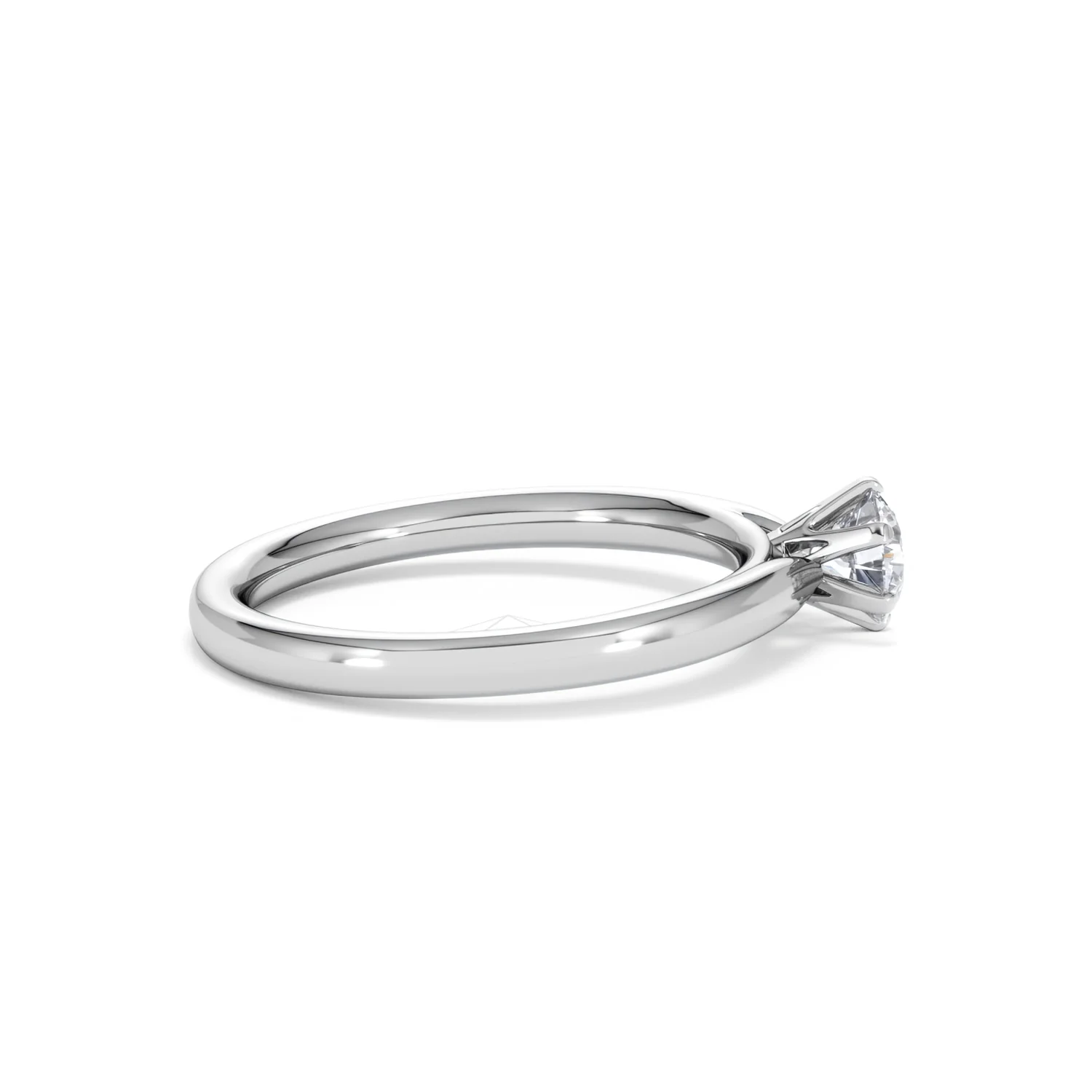 Certified 0.50CT Chloe Low Platinum Engagement Ring G/VS - Image 29