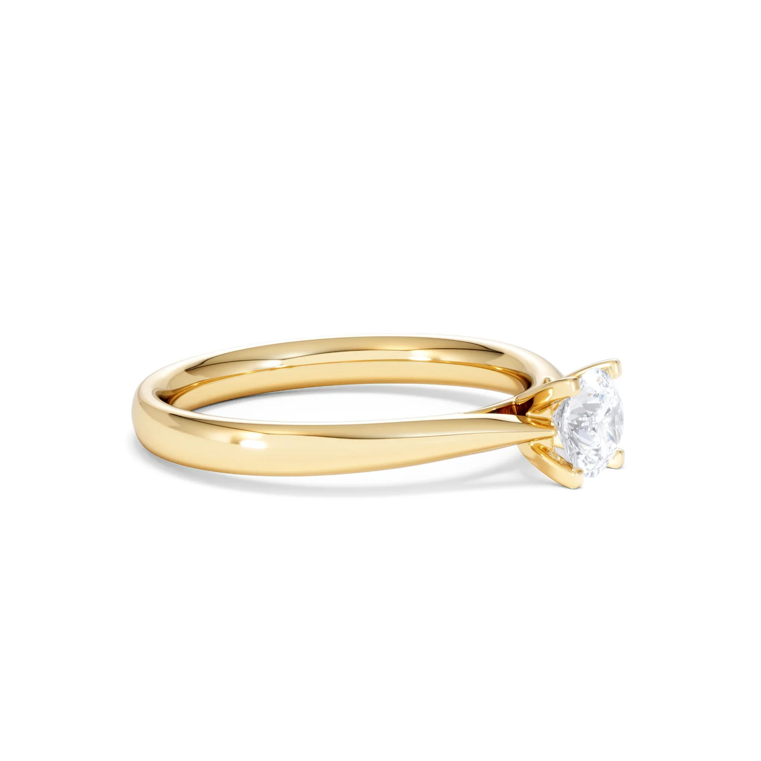 Certified 0.50CT Grace 18K Gold Engagement Ring G/SI2 - Image 21