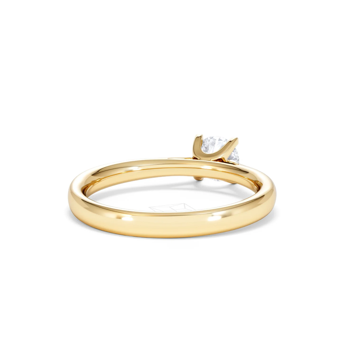 Certified 0.50CT Grace 18K Gold Engagement Ring G/SI2 - Image 43
