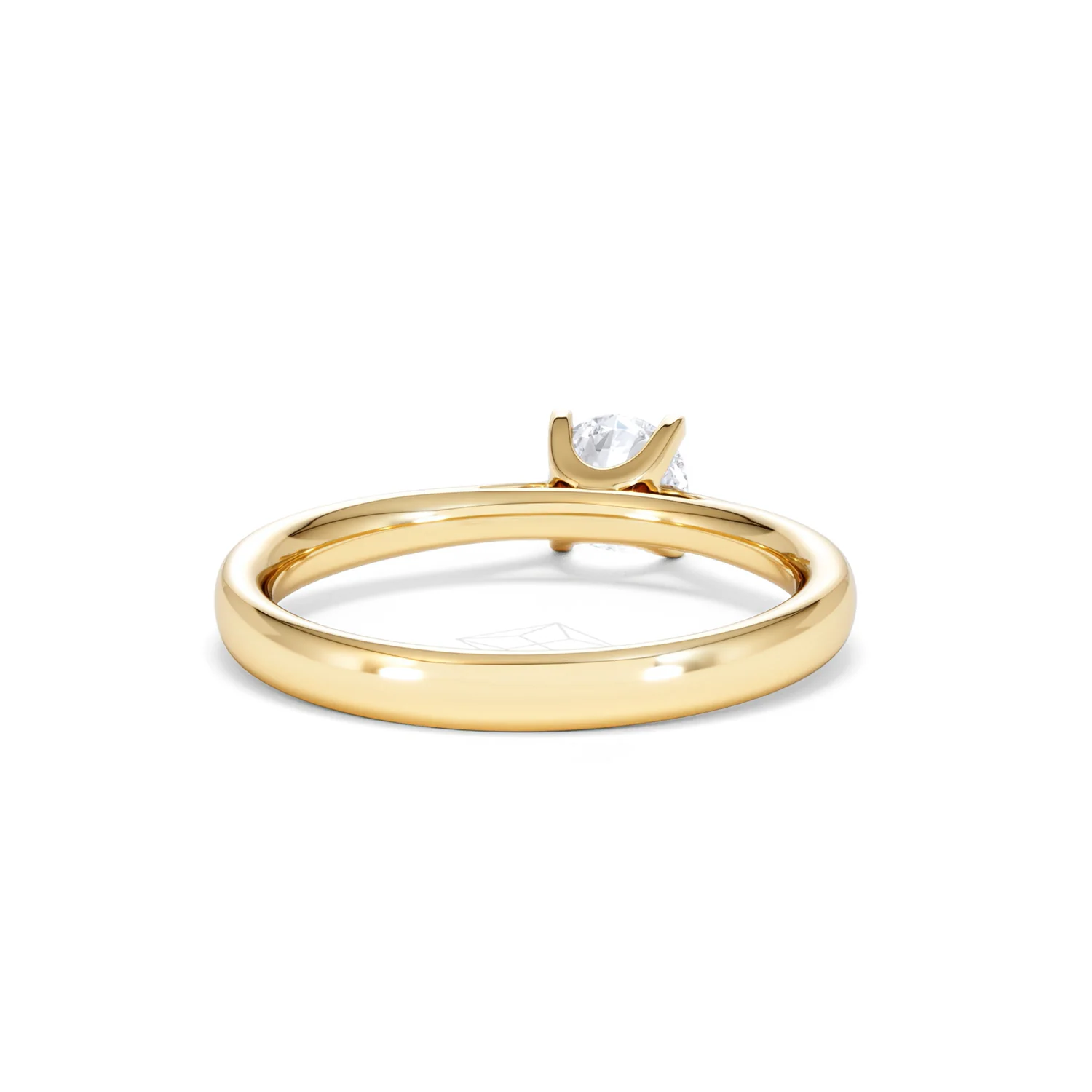 Certified 0.50CT Grace 18K Gold Engagement Ring G/SI2 - Image 45