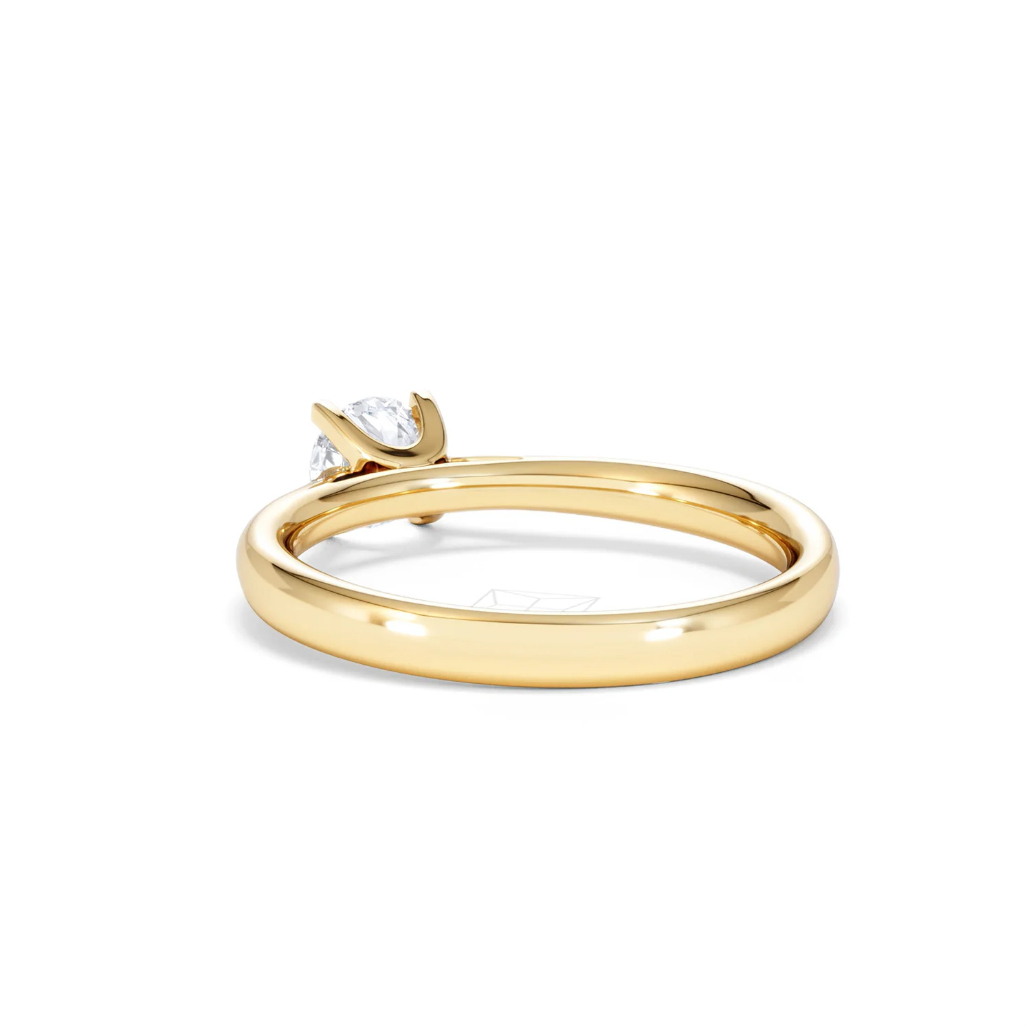 Certified 0.50CT Grace 18K Gold Engagement Ring G/SI2 - Image 54