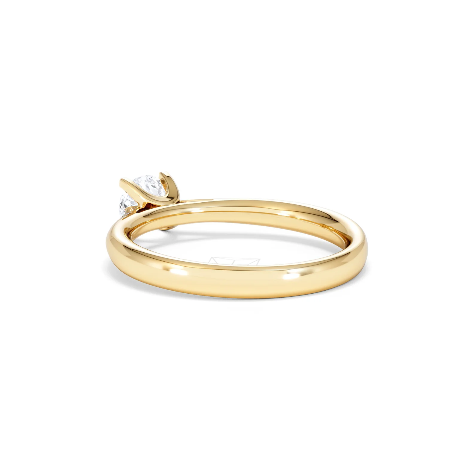 Certified 0.50CT Grace 18K Gold Engagement Ring G/SI2 - Image 56