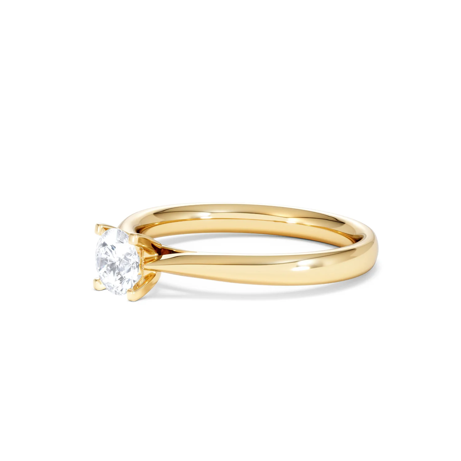 Certified 0.50CT Grace 18K Gold Engagement Ring G/SI2 - Image 77