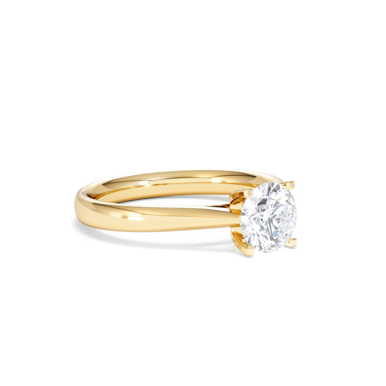 Certified 1.00CT Grace 18K Gold Engagement Ring G/SI2 - Image 16