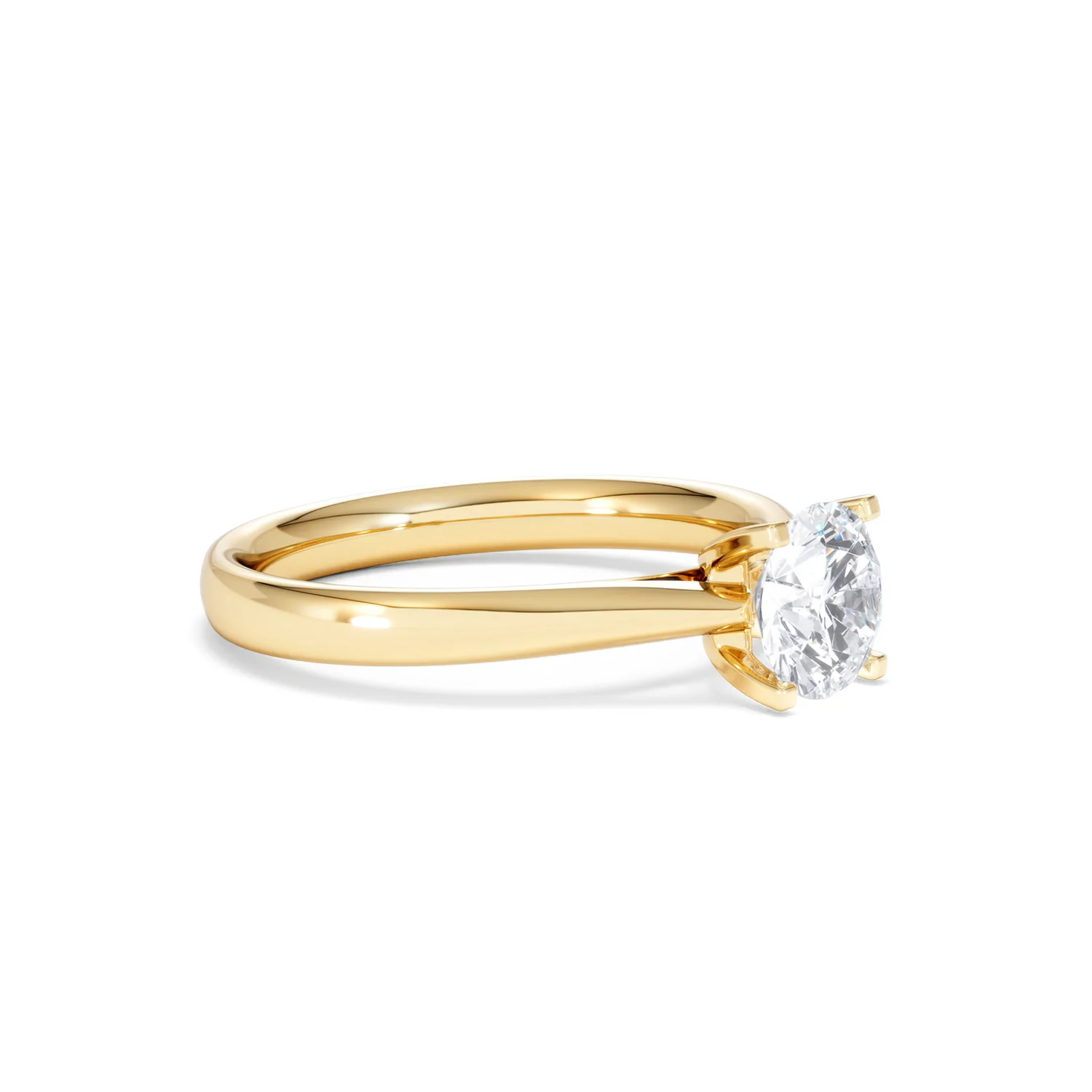 Certified 1.00CT Grace 18K Gold Engagement Ring G/SI2 - Image 19