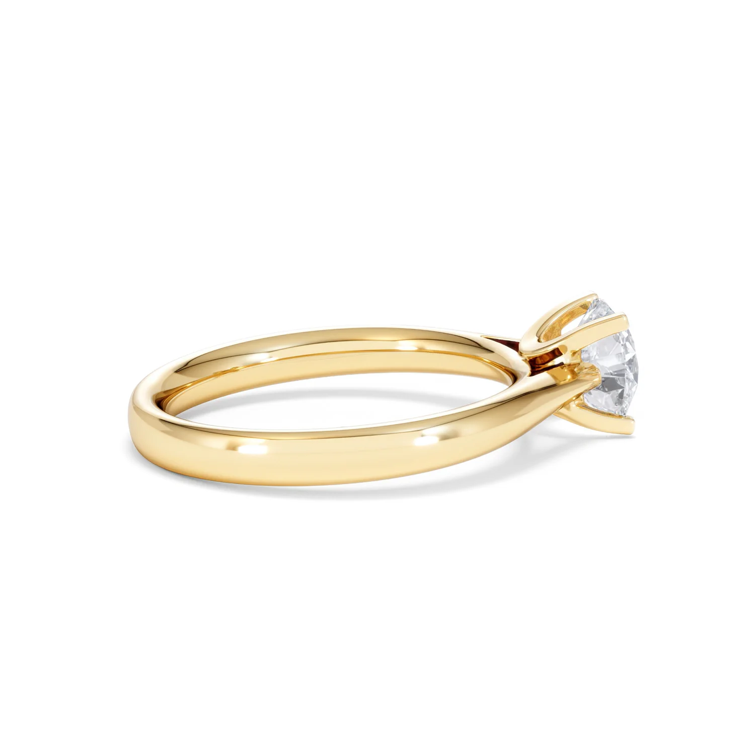 Certified 1.00CT Grace 18K Gold Engagement Ring G/SI2 - Image 31