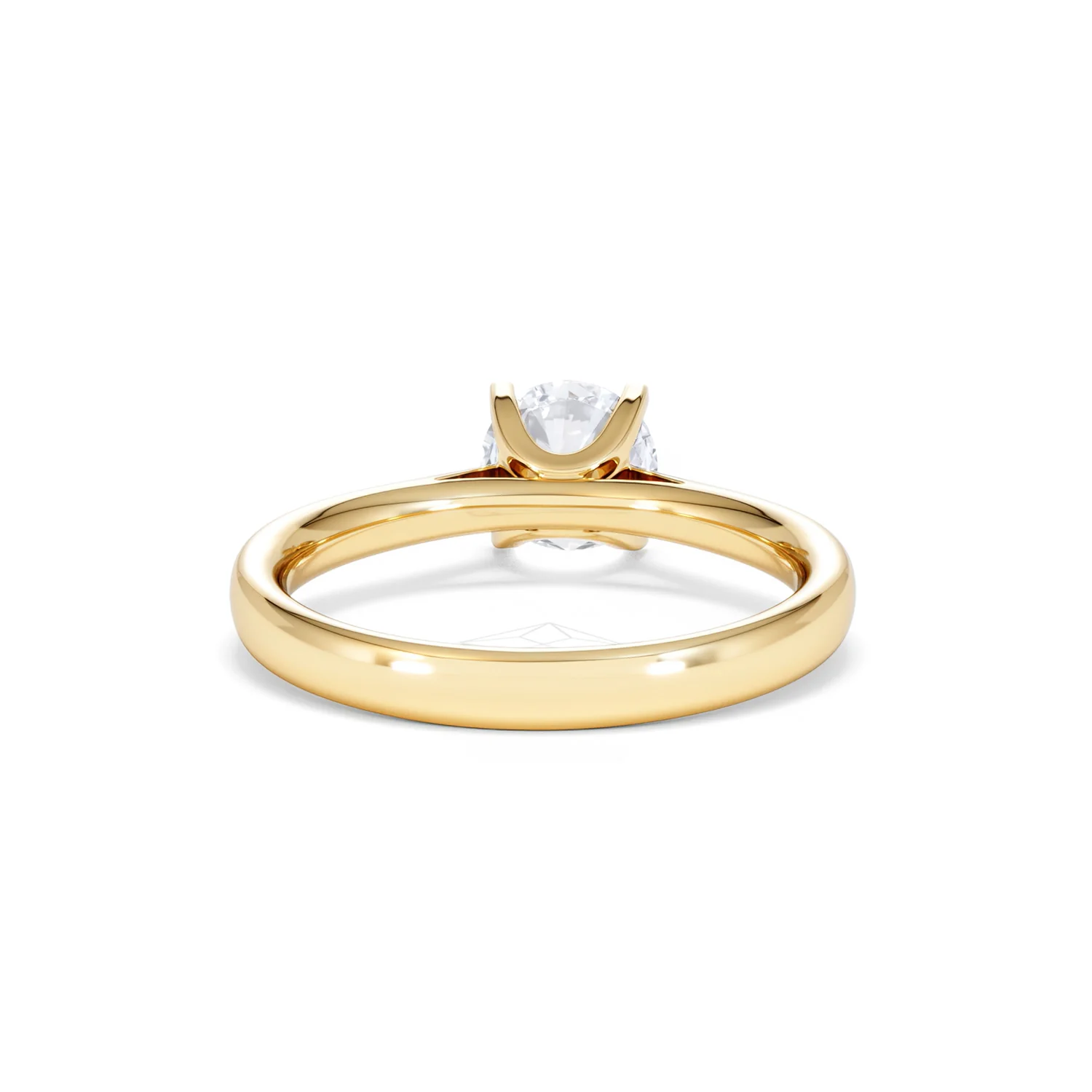 Certified 1.00CT Grace 18K Gold Engagement Ring G/SI2 - Image 47