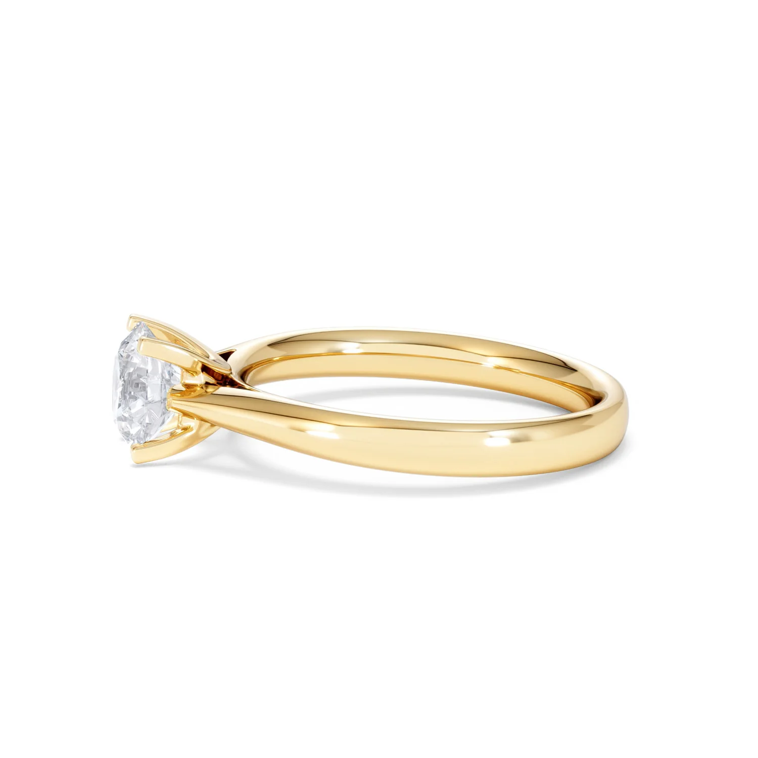 Certified 1.00CT Grace 18K Gold Engagement Ring G/SI2 - Image 70