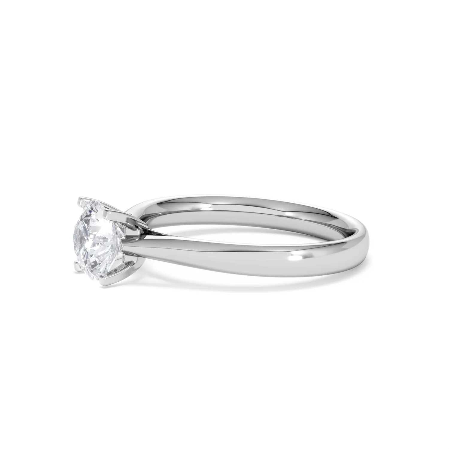Certified 1.00CT Grace Platinum Engagement Ring G/SI2 - Image 74