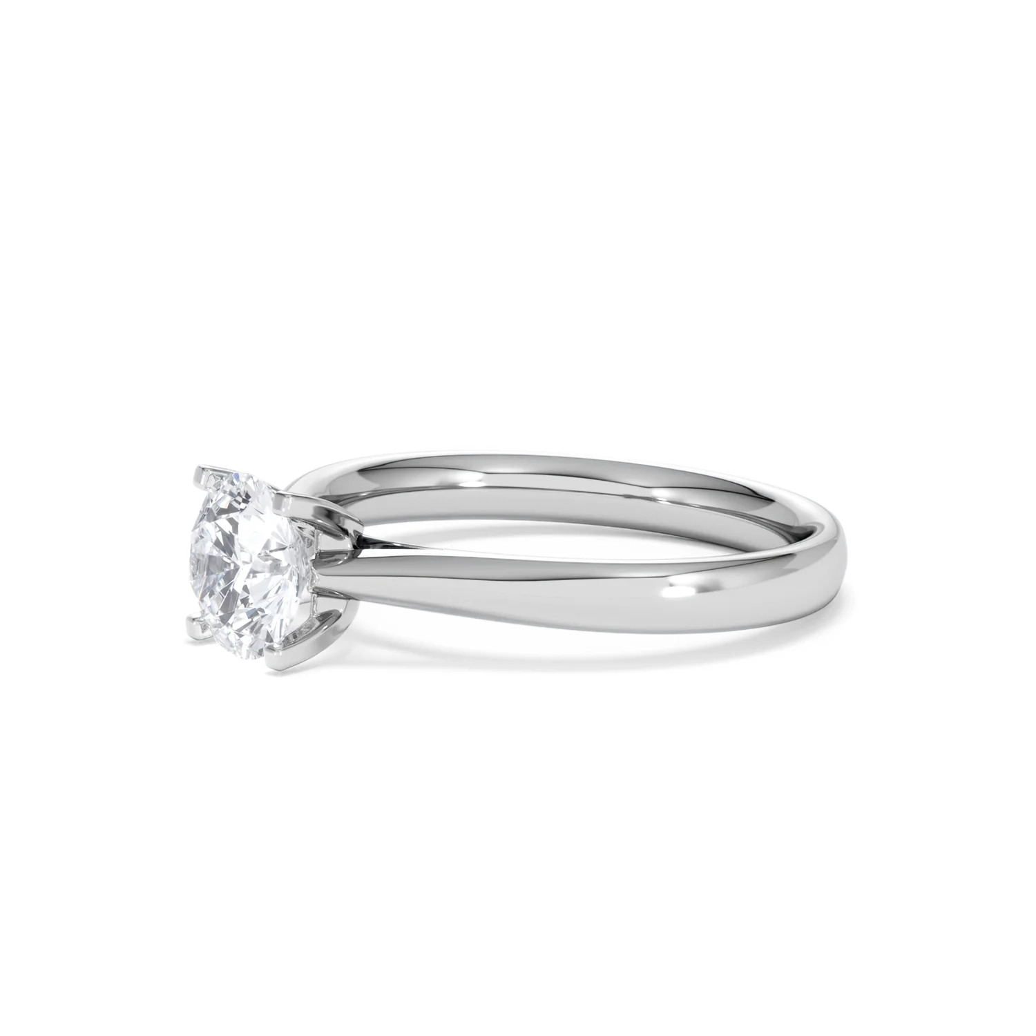 Certified 1.00CT Grace Platinum Engagement Ring G/SI2 - Image 76
