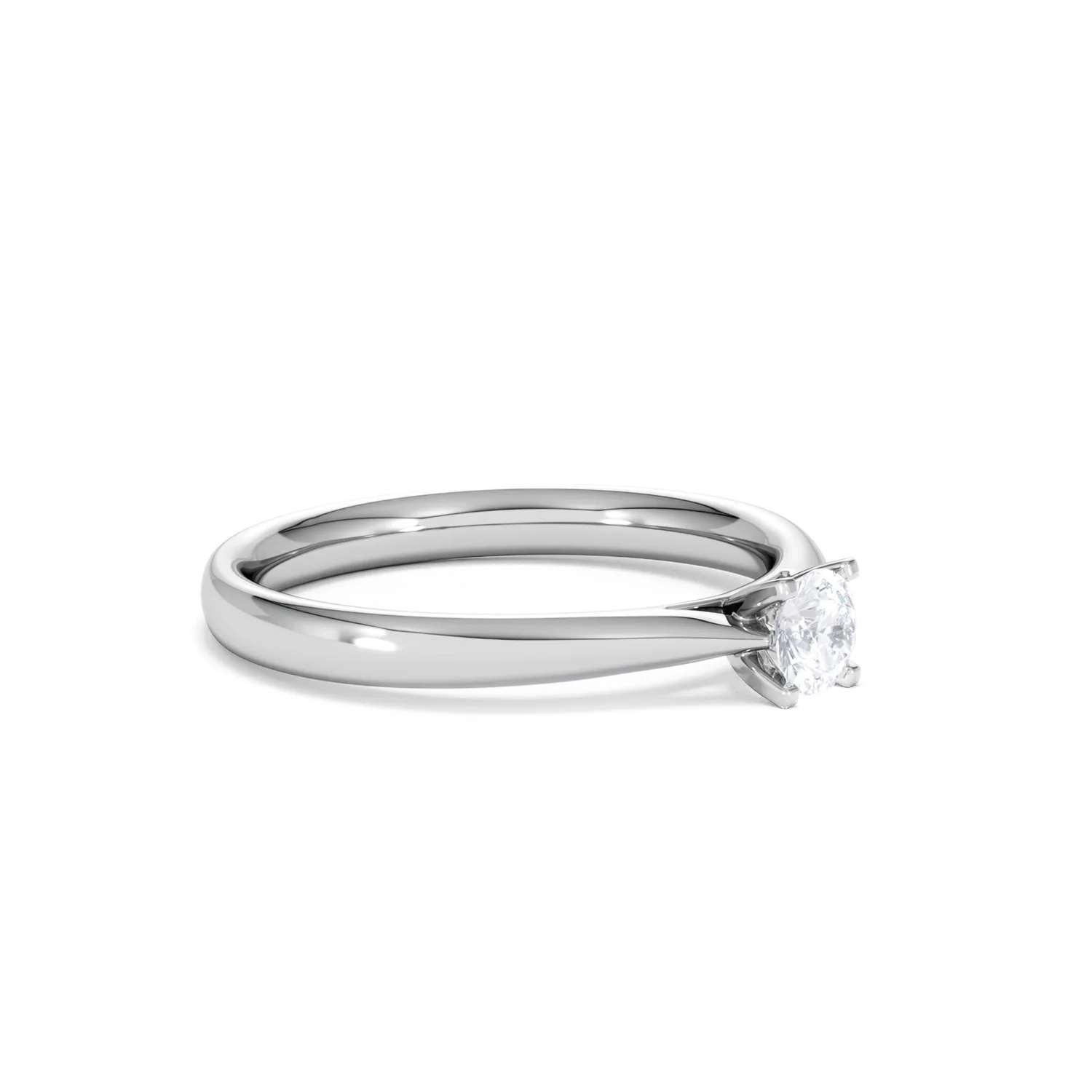 Certified Grace 18K White Gold Diamond Engagement Ring 0.25CT - Image 19