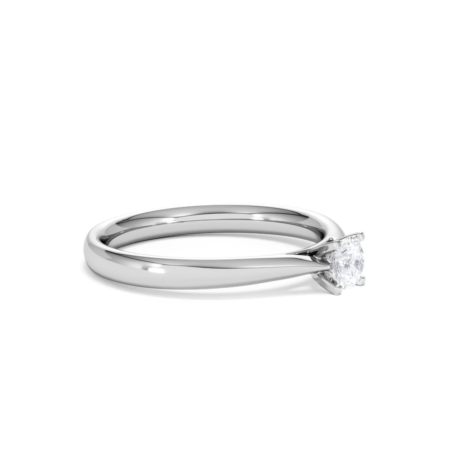 Certified Grace 18K White Gold Diamond Engagement Ring 0.25CT - Image 20