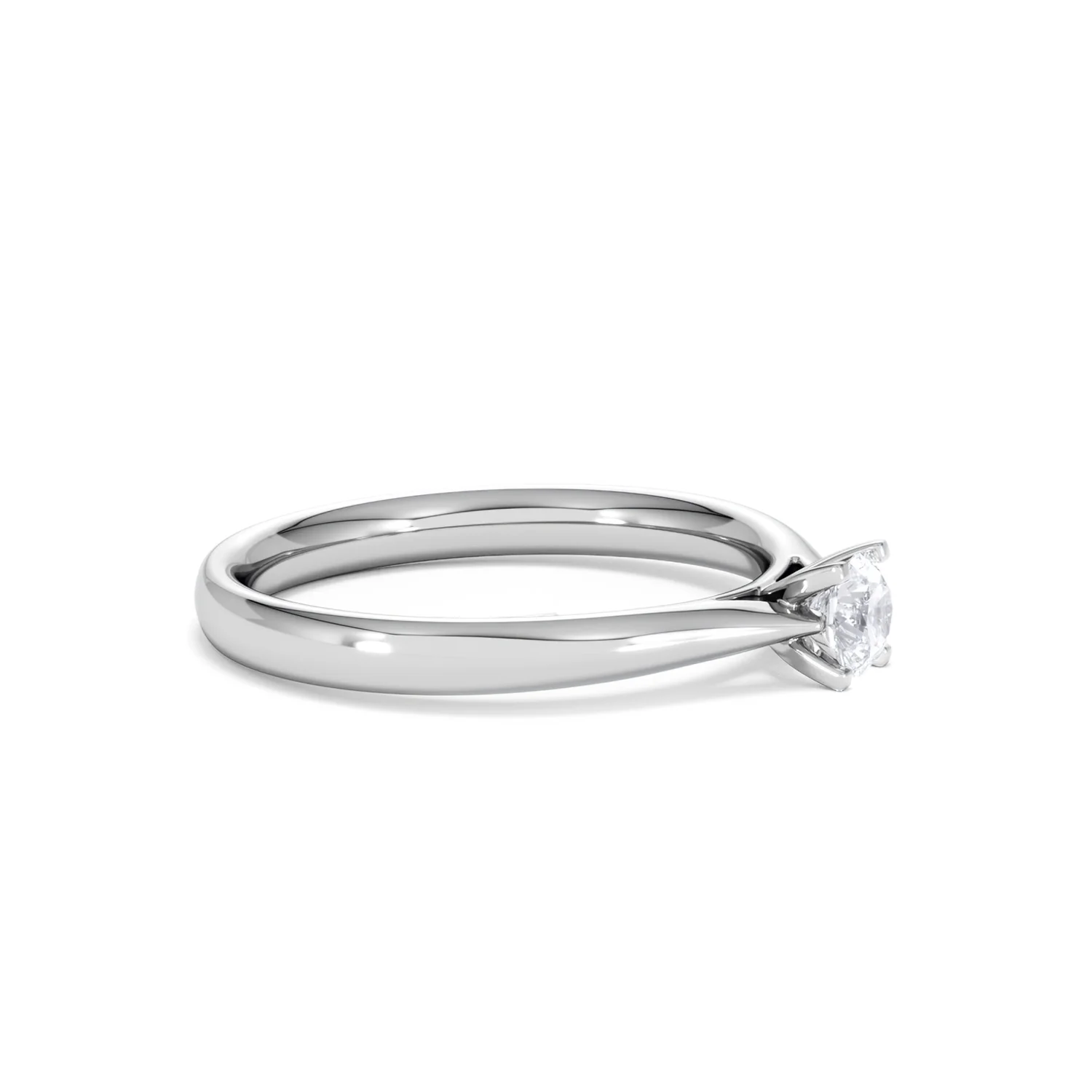 Certified Grace 18K White Gold Diamond Engagement Ring 0.25CT - Image 22