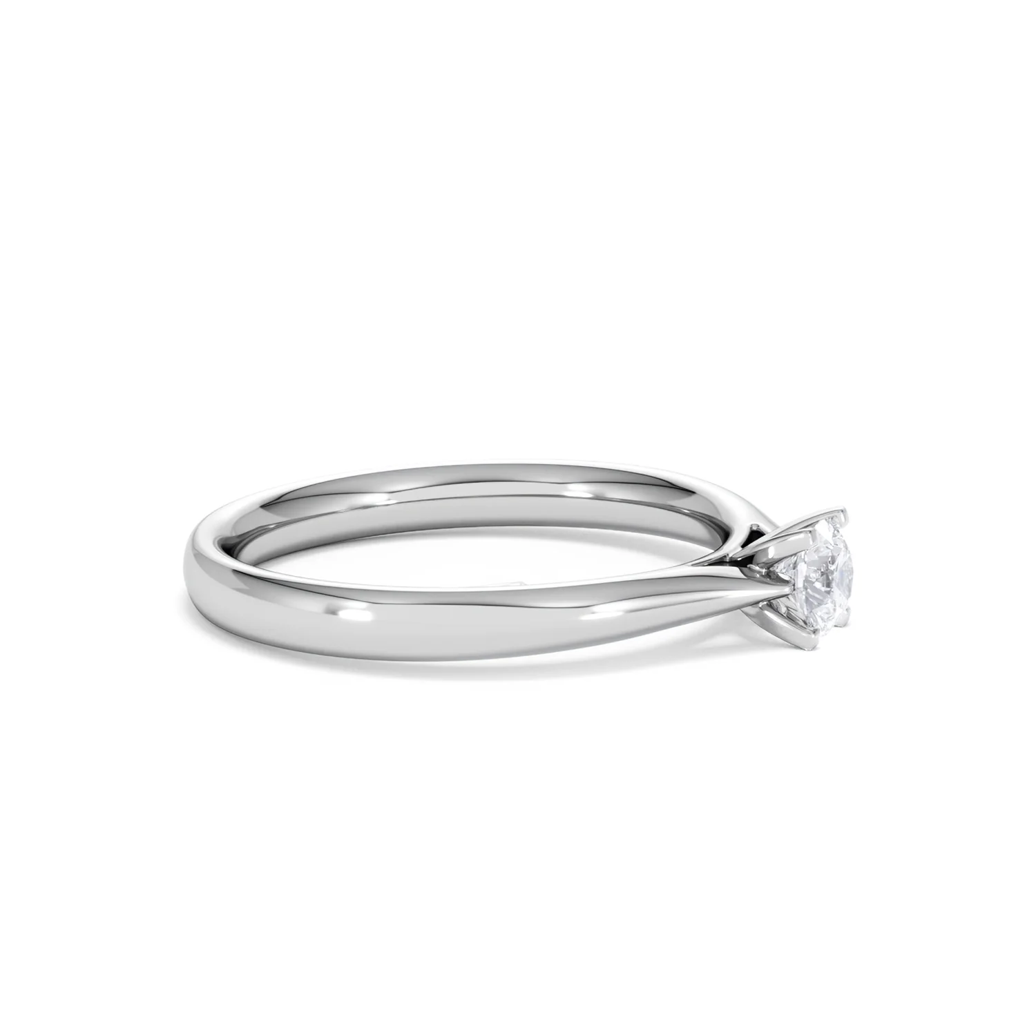 Certified Grace 18K White Gold Diamond Engagement Ring 0.25CT - Image 23