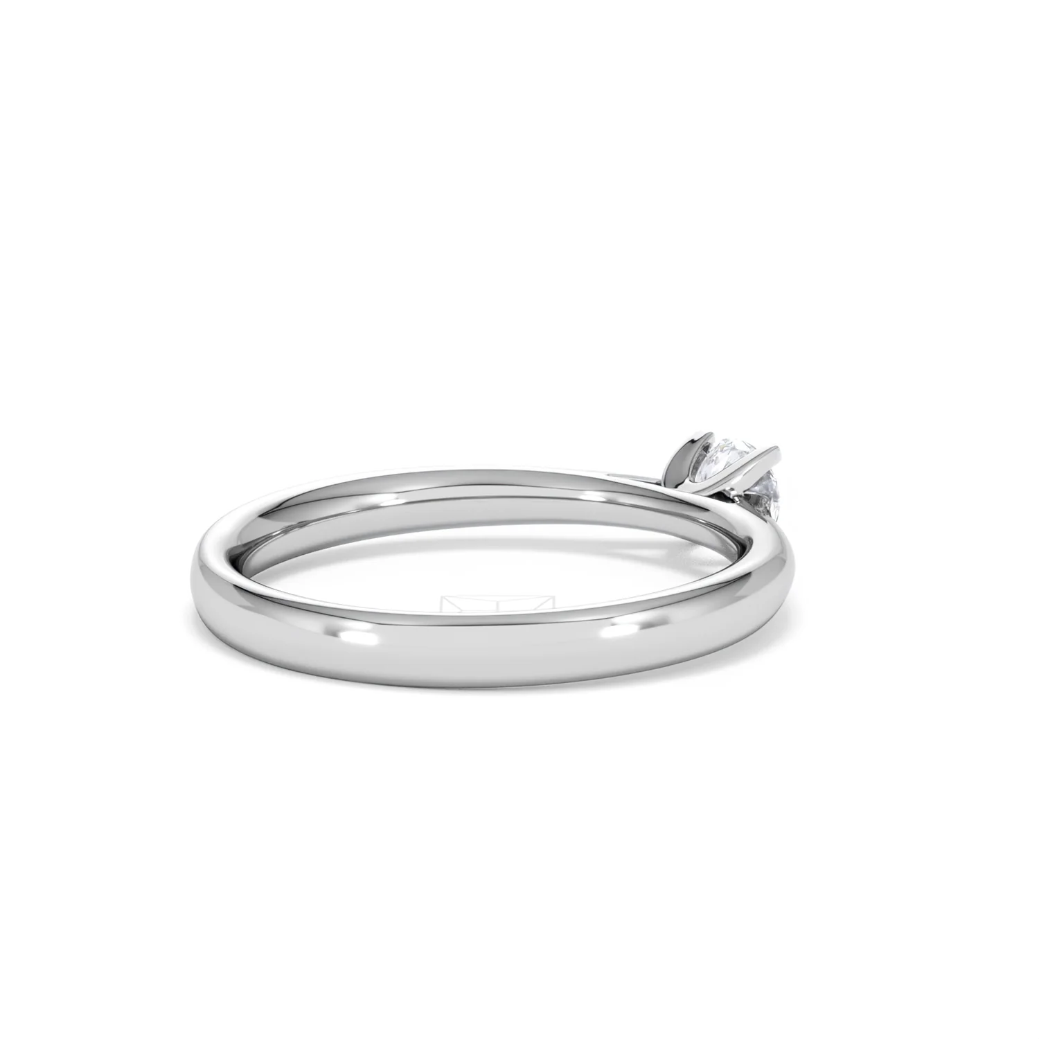 Certified Grace 18K White Gold Diamond Engagement Ring 0.25CT - Image 38
