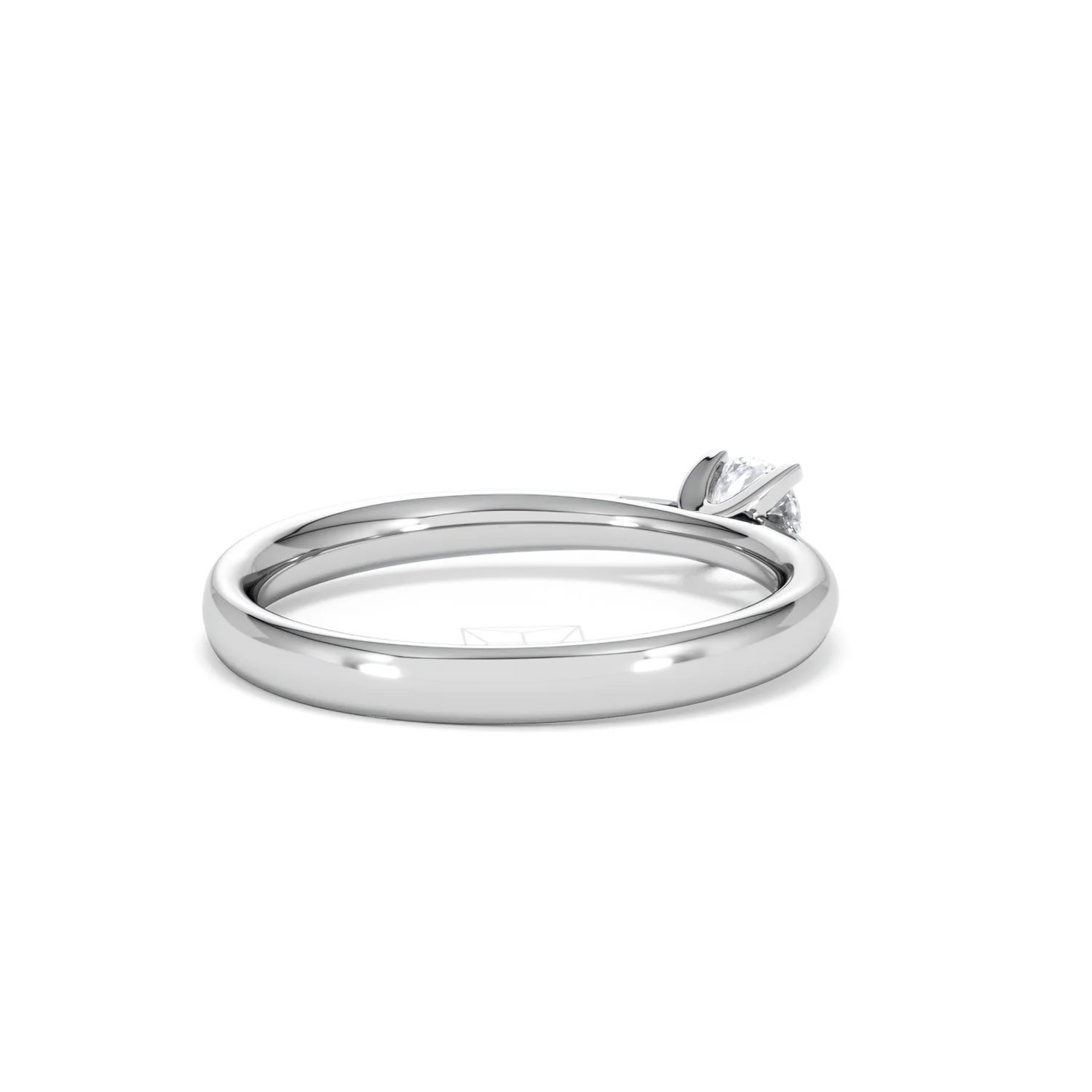 Certified Grace 18K White Gold Diamond Engagement Ring 0.25CT - Image 39