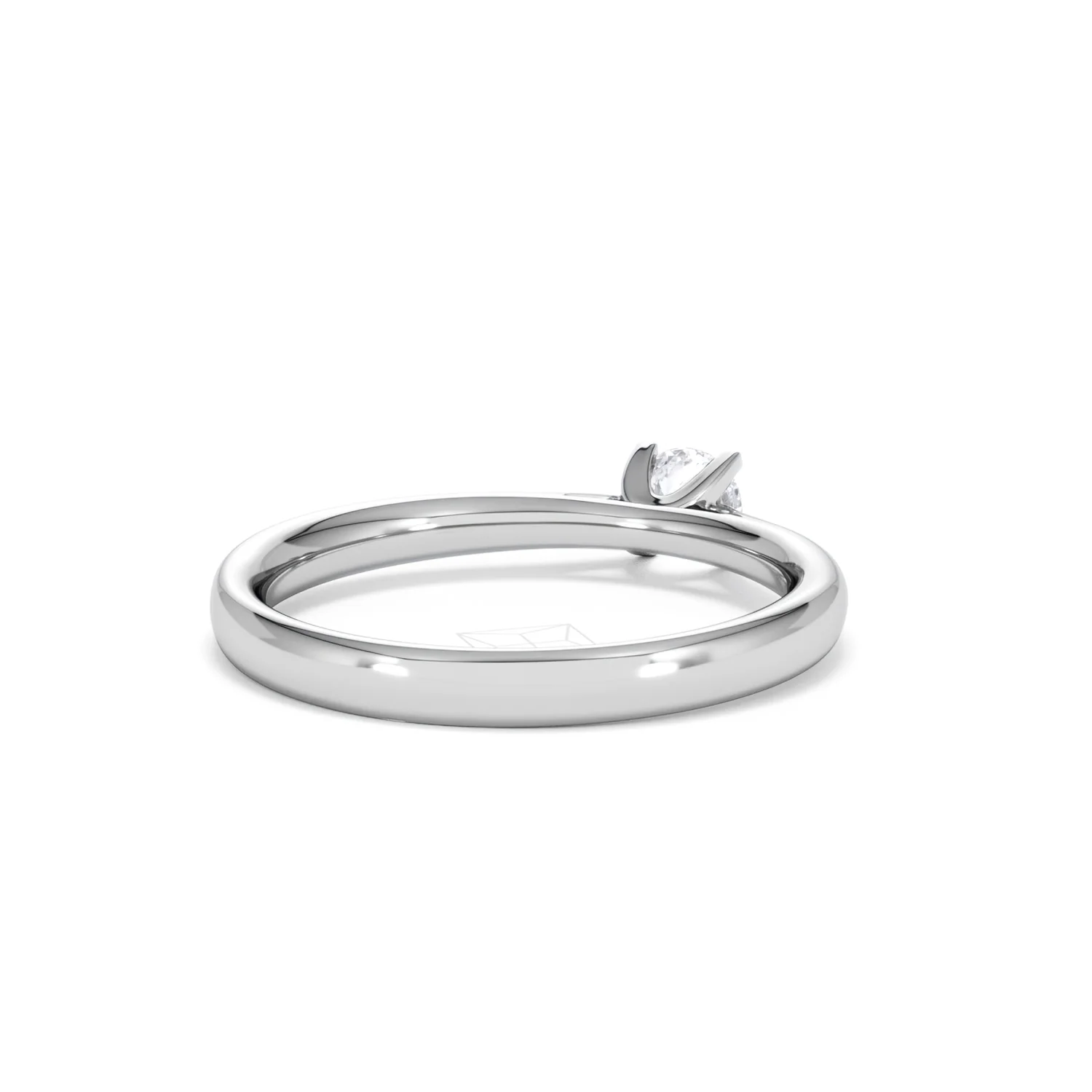 Certified Grace 18K White Gold Diamond Engagement Ring 0.25CT - Image 42