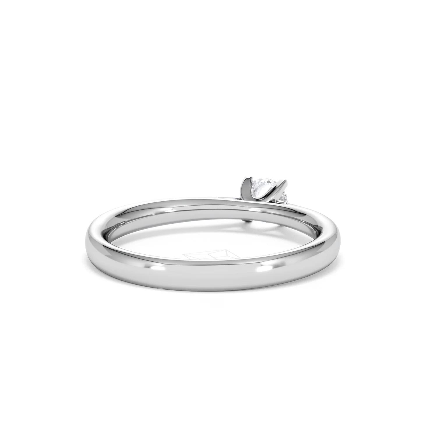Certified Grace 18K White Gold Diamond Engagement Ring 0.25CT - Image 43