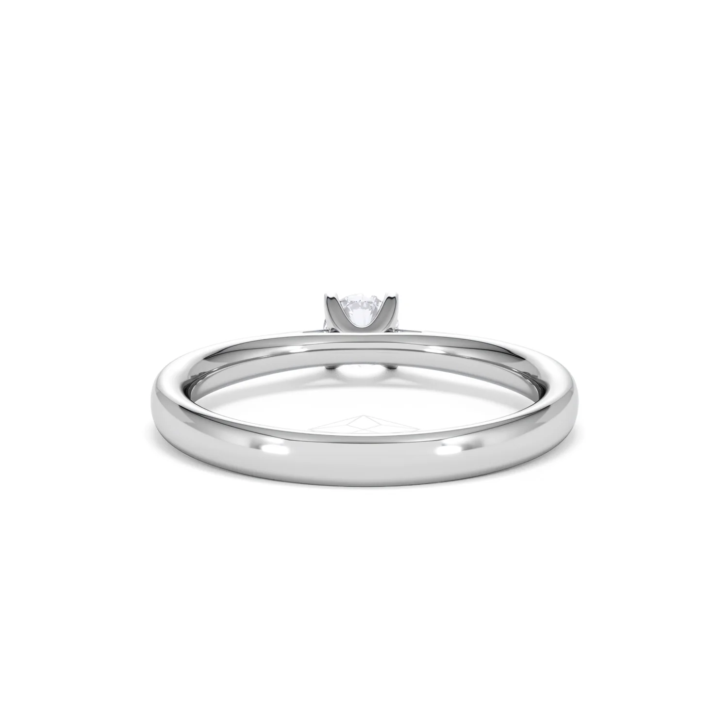 Certified Grace 18K White Gold Diamond Engagement Ring 0.25CT - Image 48