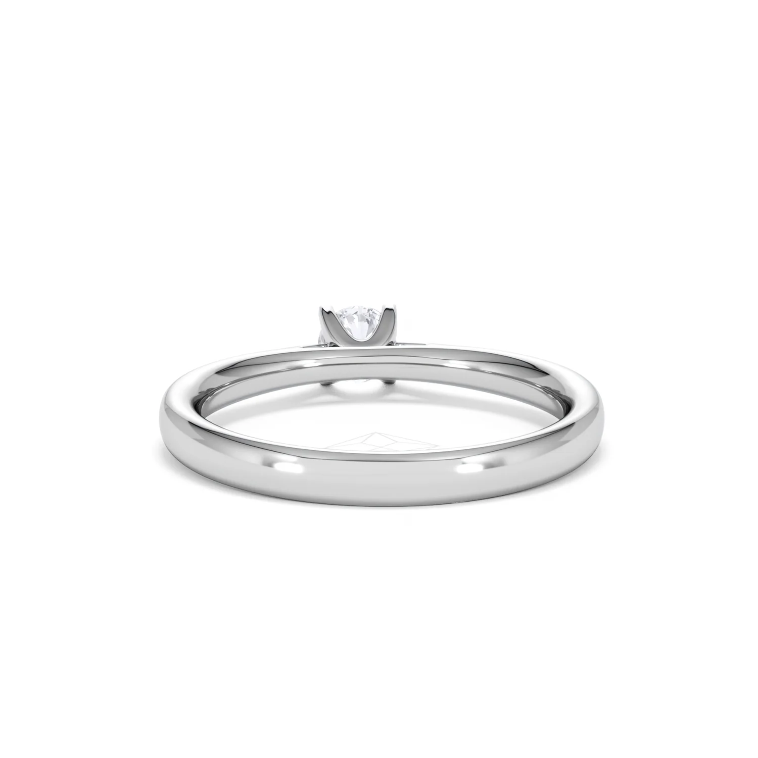 Certified Grace 18K White Gold Diamond Engagement Ring 0.25CT - Image 49
