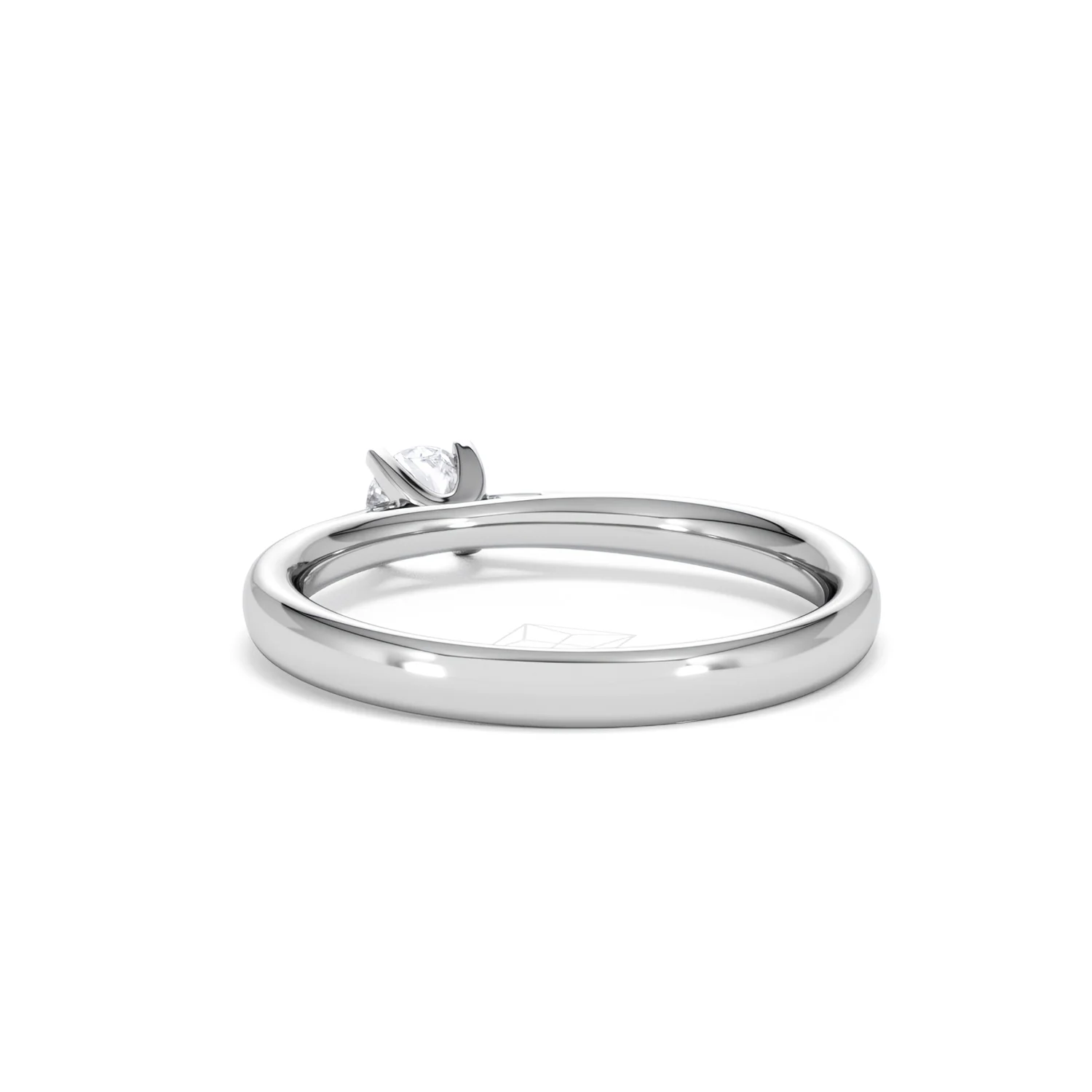 Certified Grace 18K White Gold Diamond Engagement Ring 0.25CT - Image 53
