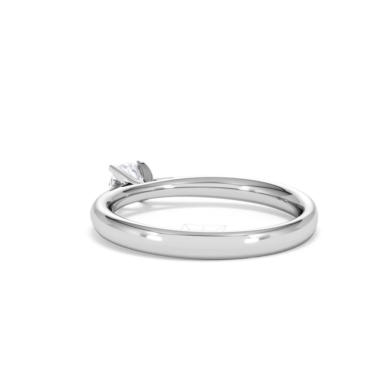 Certified Grace 18K White Gold Diamond Engagement Ring 0.25CT - Image 56