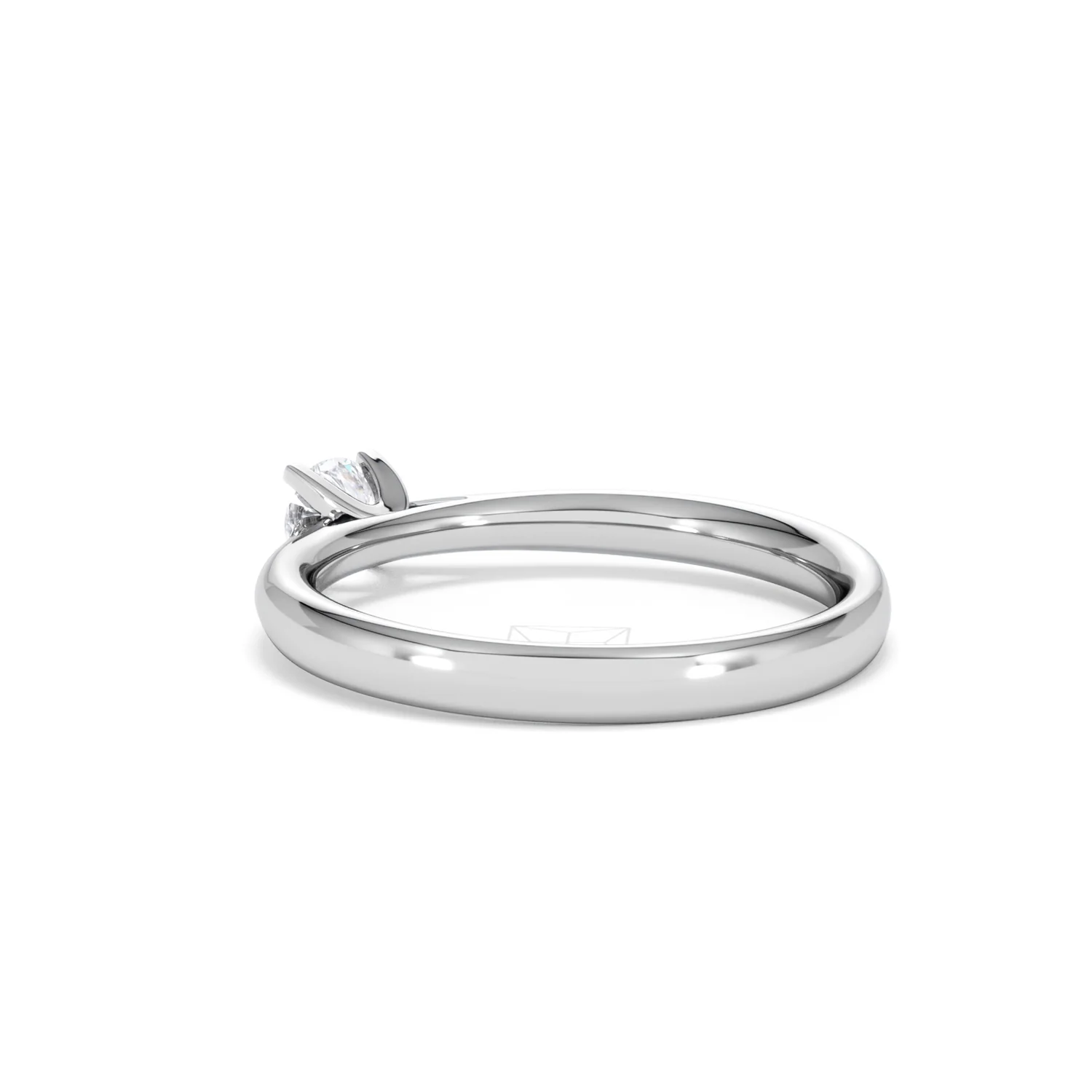 Certified Grace 18K White Gold Diamond Engagement Ring 0.25CT - Image 57