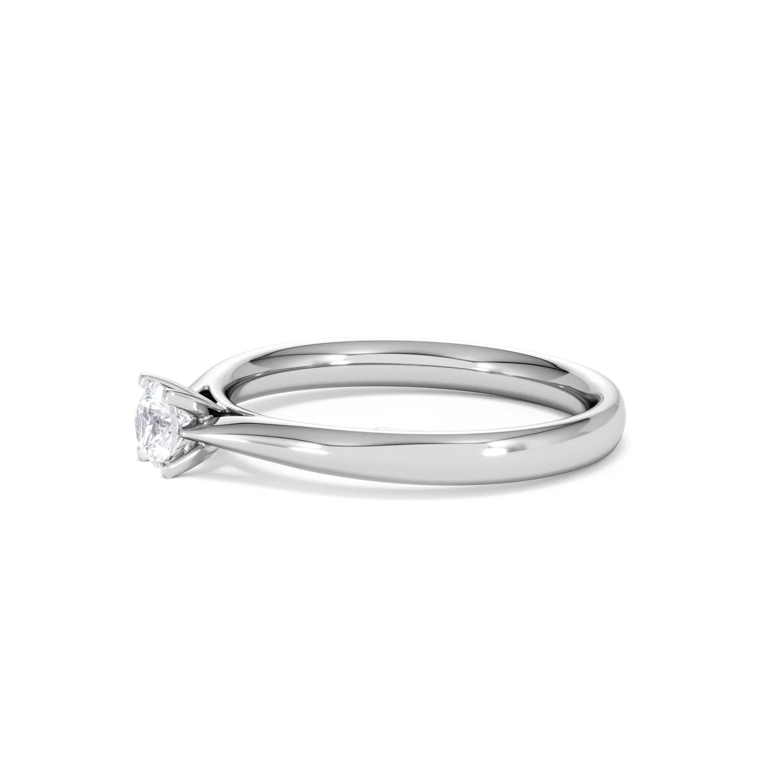 Certified Grace 18K White Gold Diamond Engagement Ring 0.25CT - Image 73