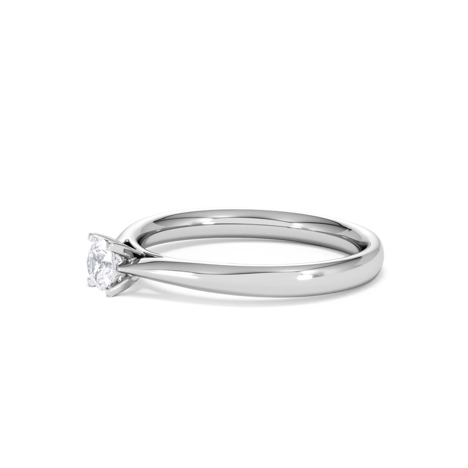 Certified Grace 18K White Gold Diamond Engagement Ring 0.25CT - Image 74