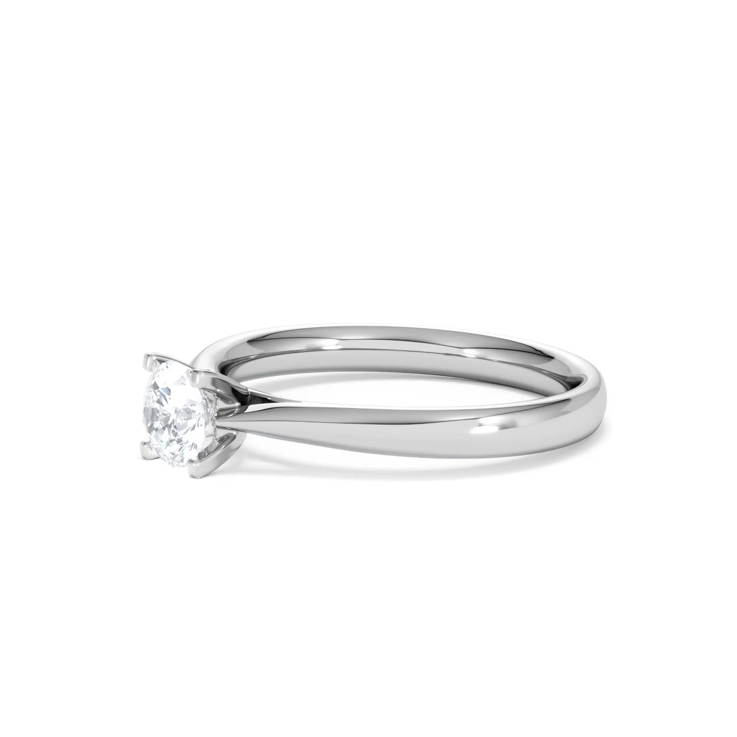Certified Grace 18K White Gold Diamond Engagement Ring 0.50CT - Image 76