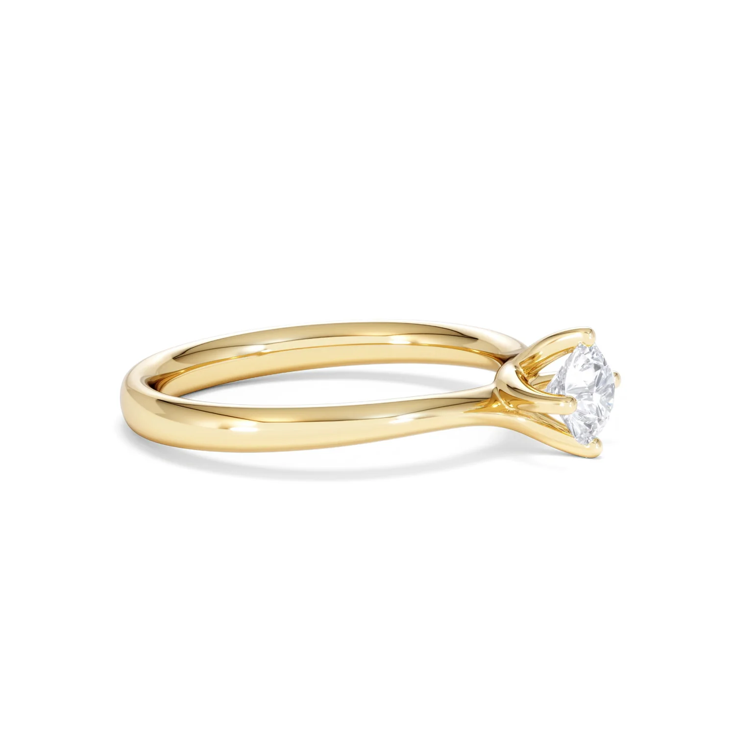 Certified Lily 18K Gold Diamond Engagement Ring 0.50CT - Image 22