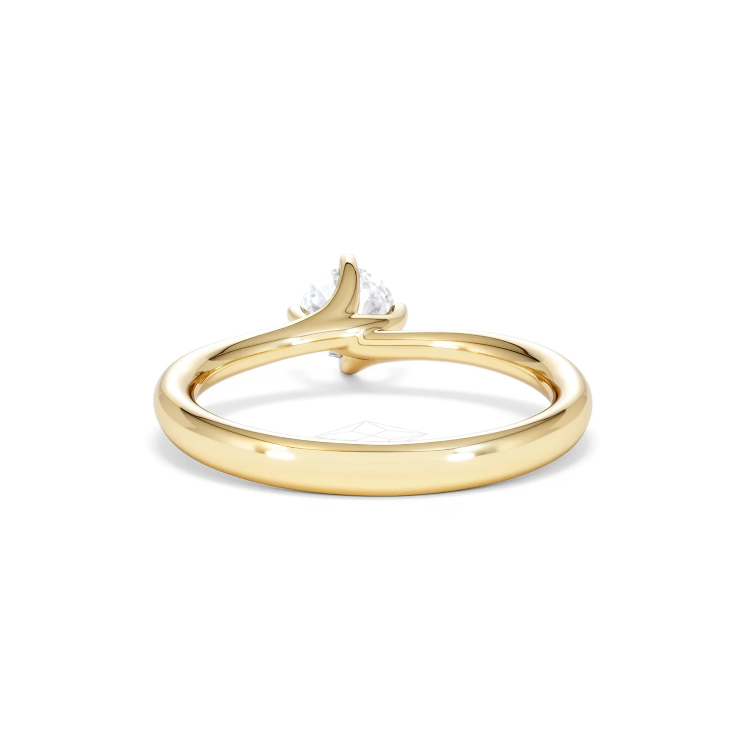 Certified Lily 18K Gold Diamond Engagement Ring 0.50CT - Image 49