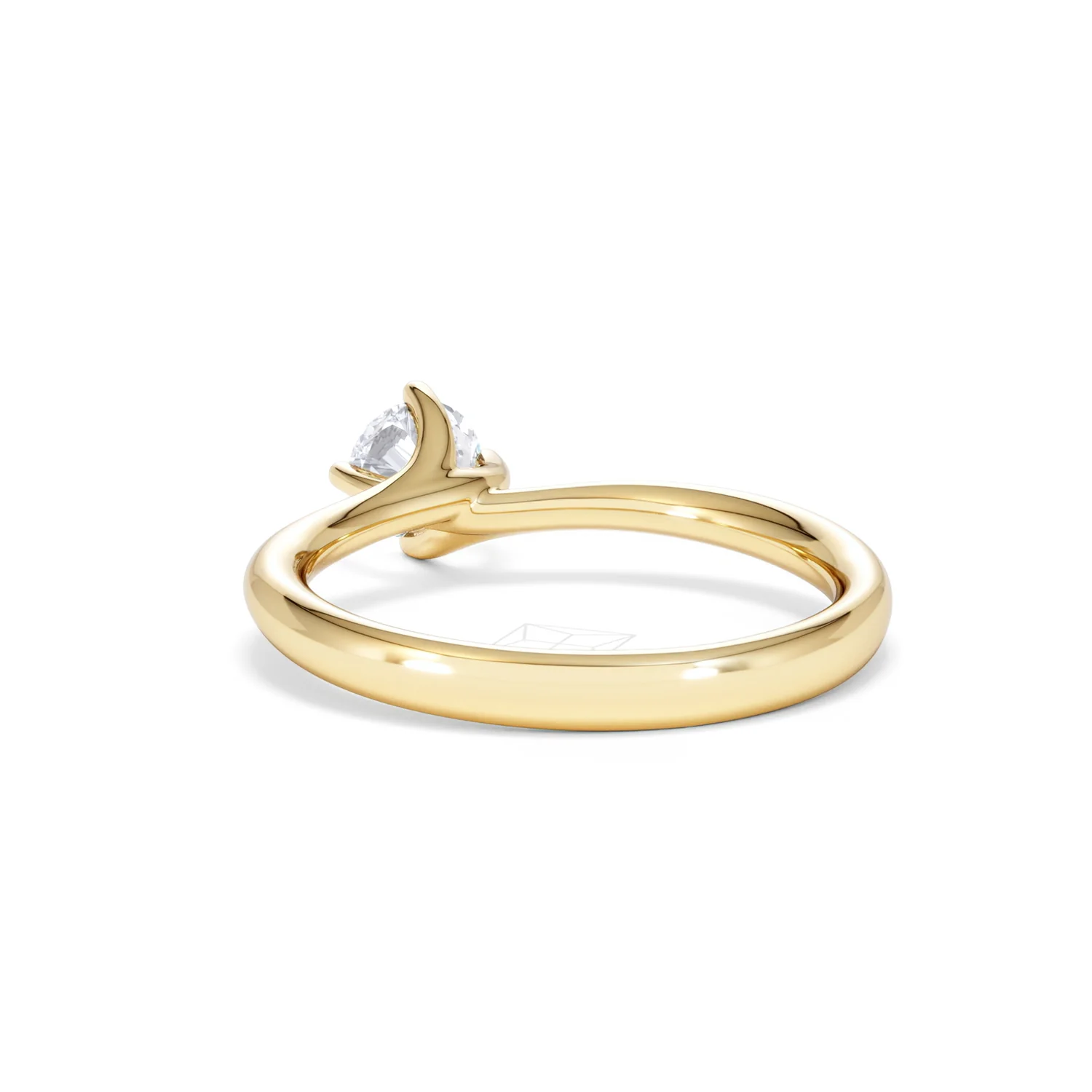 Certified Lily 18K Gold Diamond Engagement Ring 0.50CT - Image 53