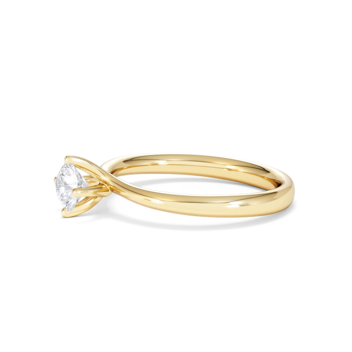 Certified Lily 18K Gold Diamond Engagement Ring 0.50CT - Image 73