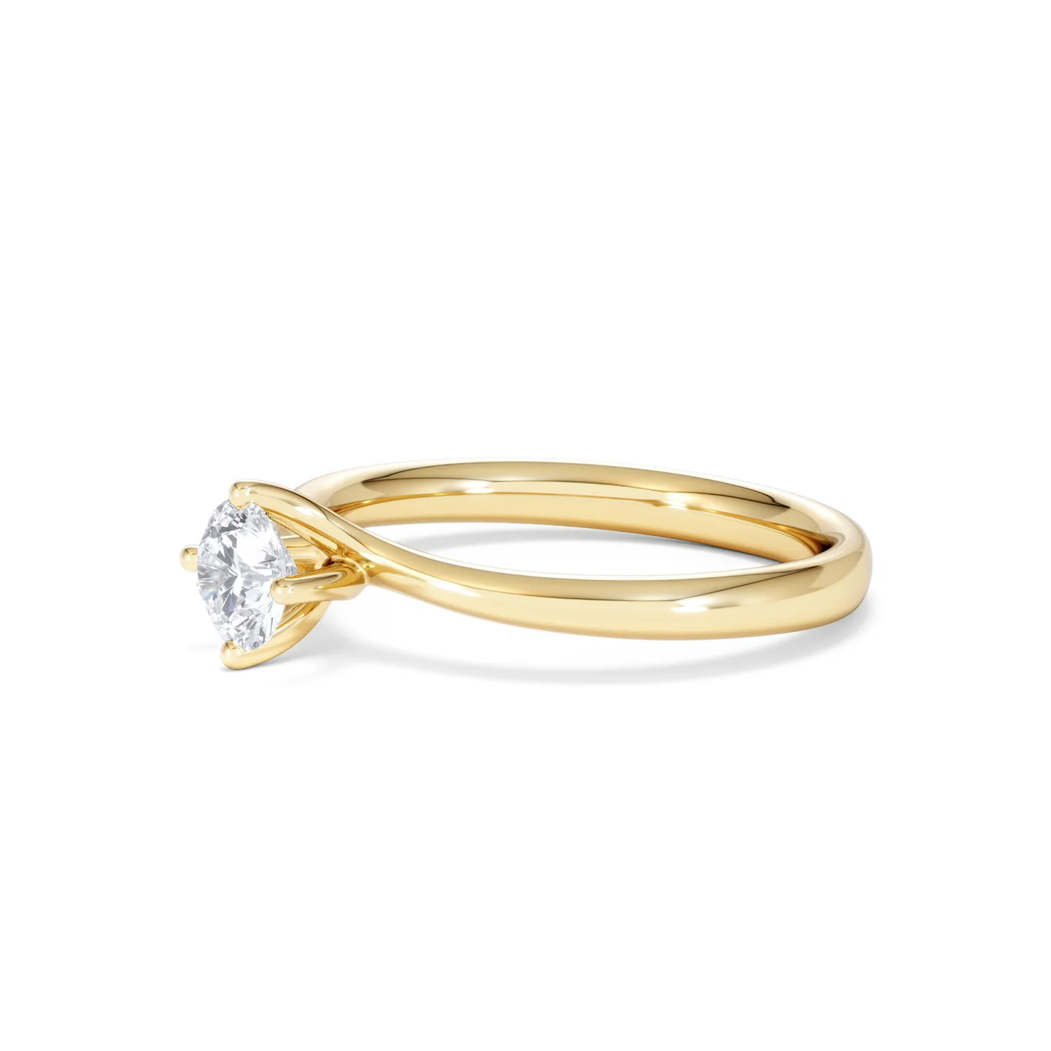 Certified Lily 18K Gold Diamond Engagement Ring 0.50CT - Image 76