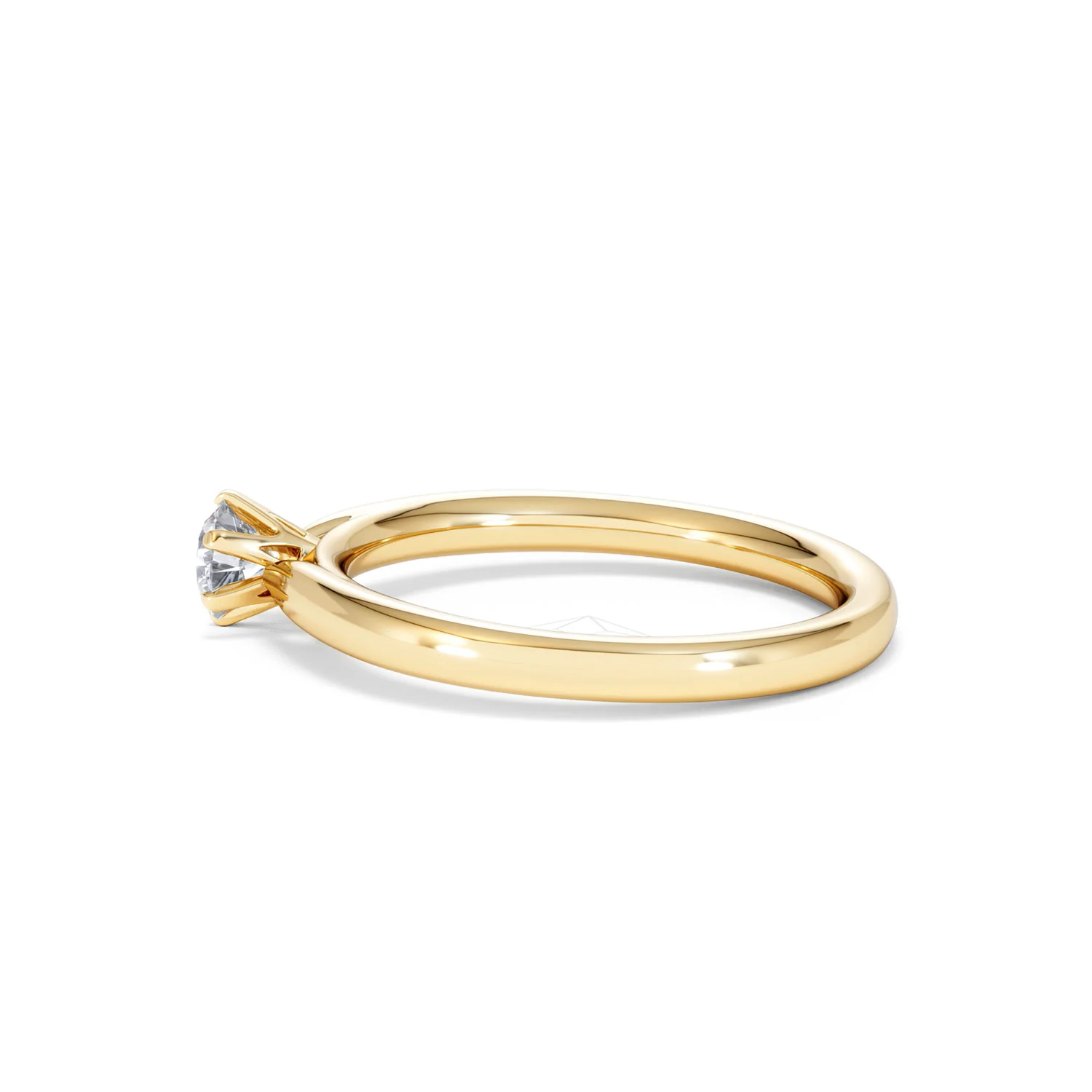 Certified Low Set Chloe 18K Gold Diamond Engagement Ring 0.33CT-F-G/VS - Image 66