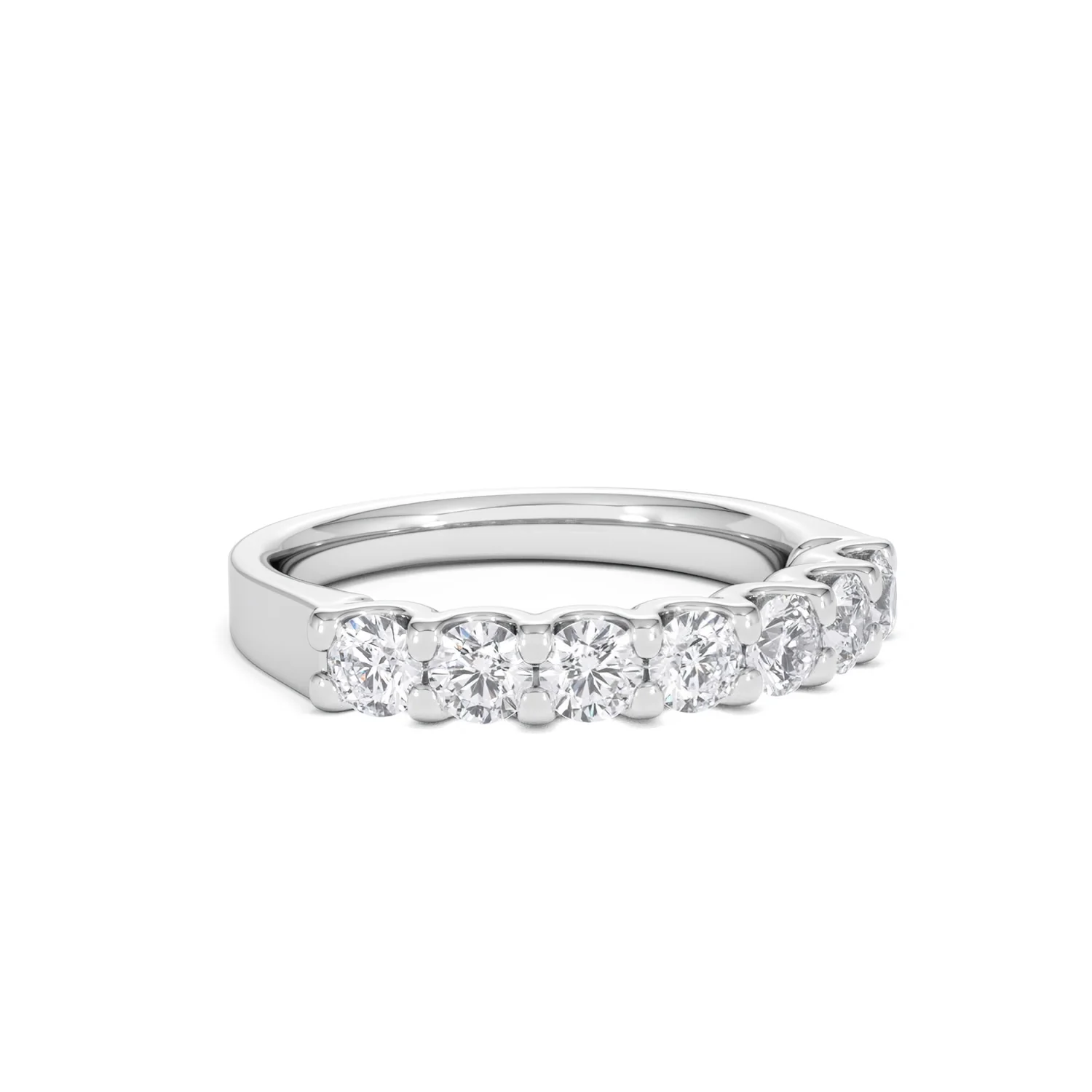 Chloe 18K White Gold Lab Diamond Eternity Ring 1.00ct G/Vs - Image 14