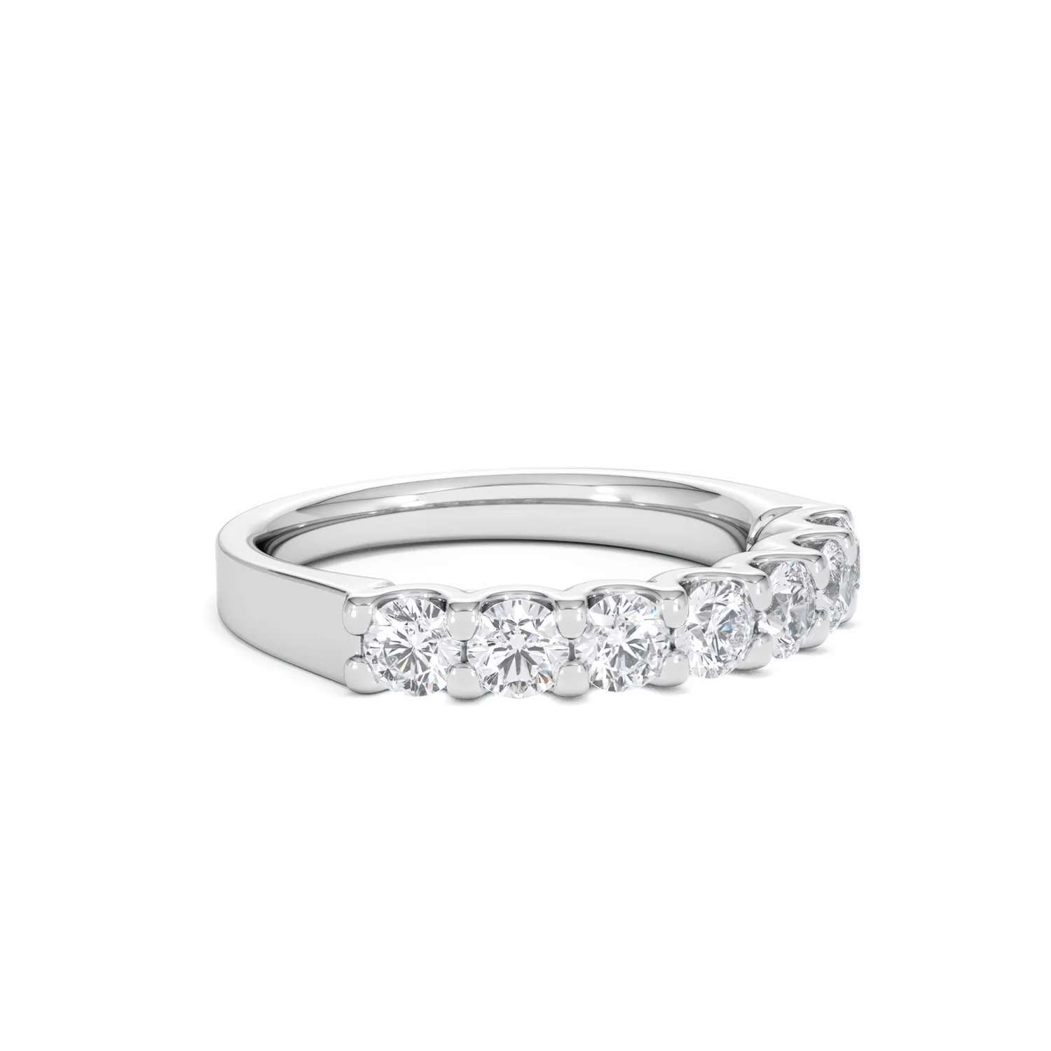 Chloe 18K White Gold Lab Diamond Eternity Ring 1.00ct G/Vs - Image 16