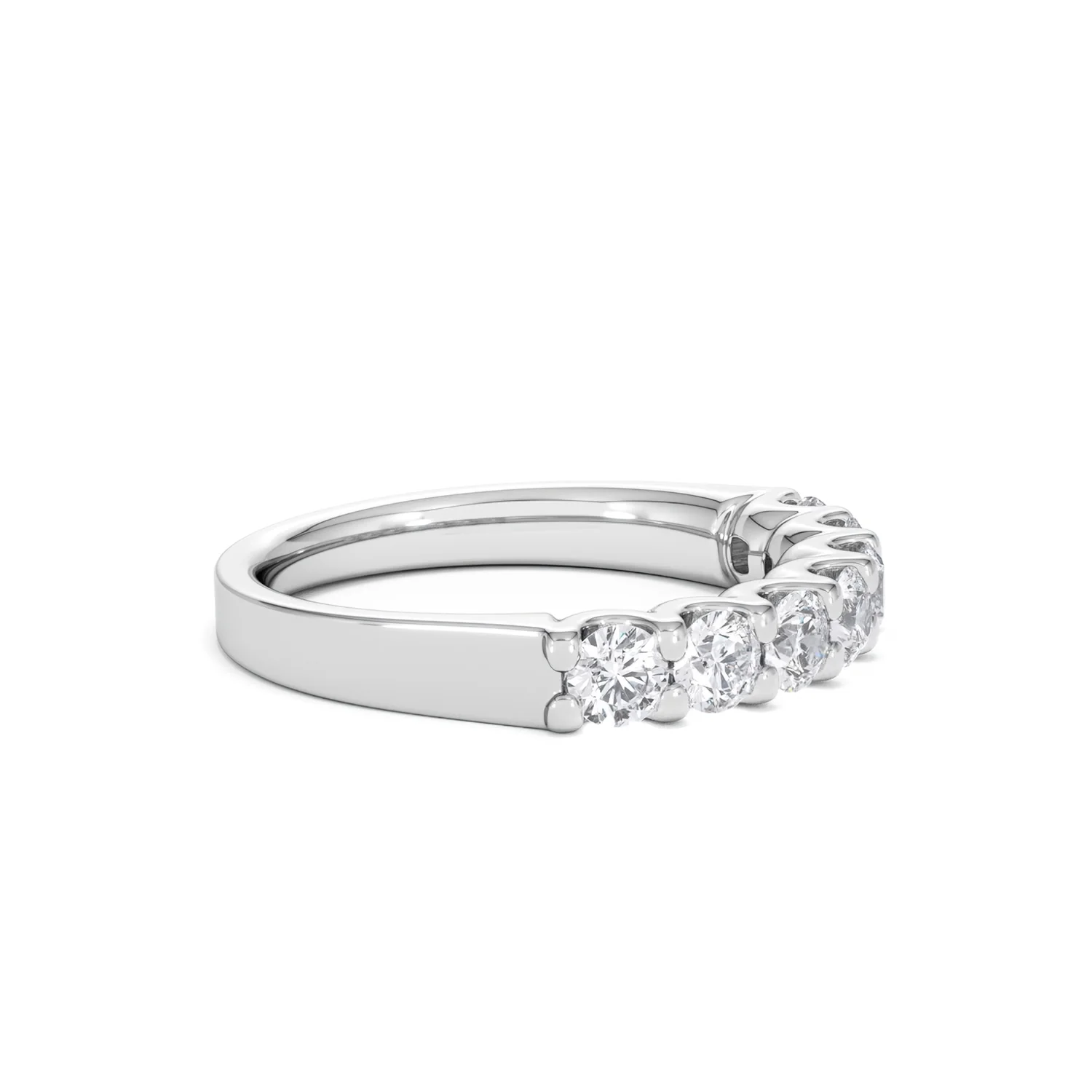 Chloe 18K White Gold Lab Diamond Eternity Ring 1.00ct G/Vs - Image 23
