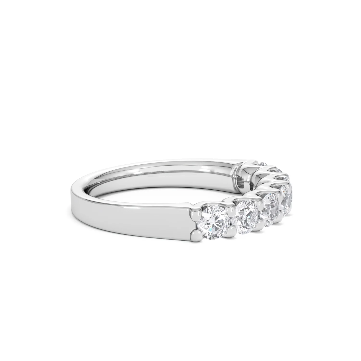 Chloe 18K White Gold Lab Diamond Eternity Ring 1.00ct G/Vs - Image 24