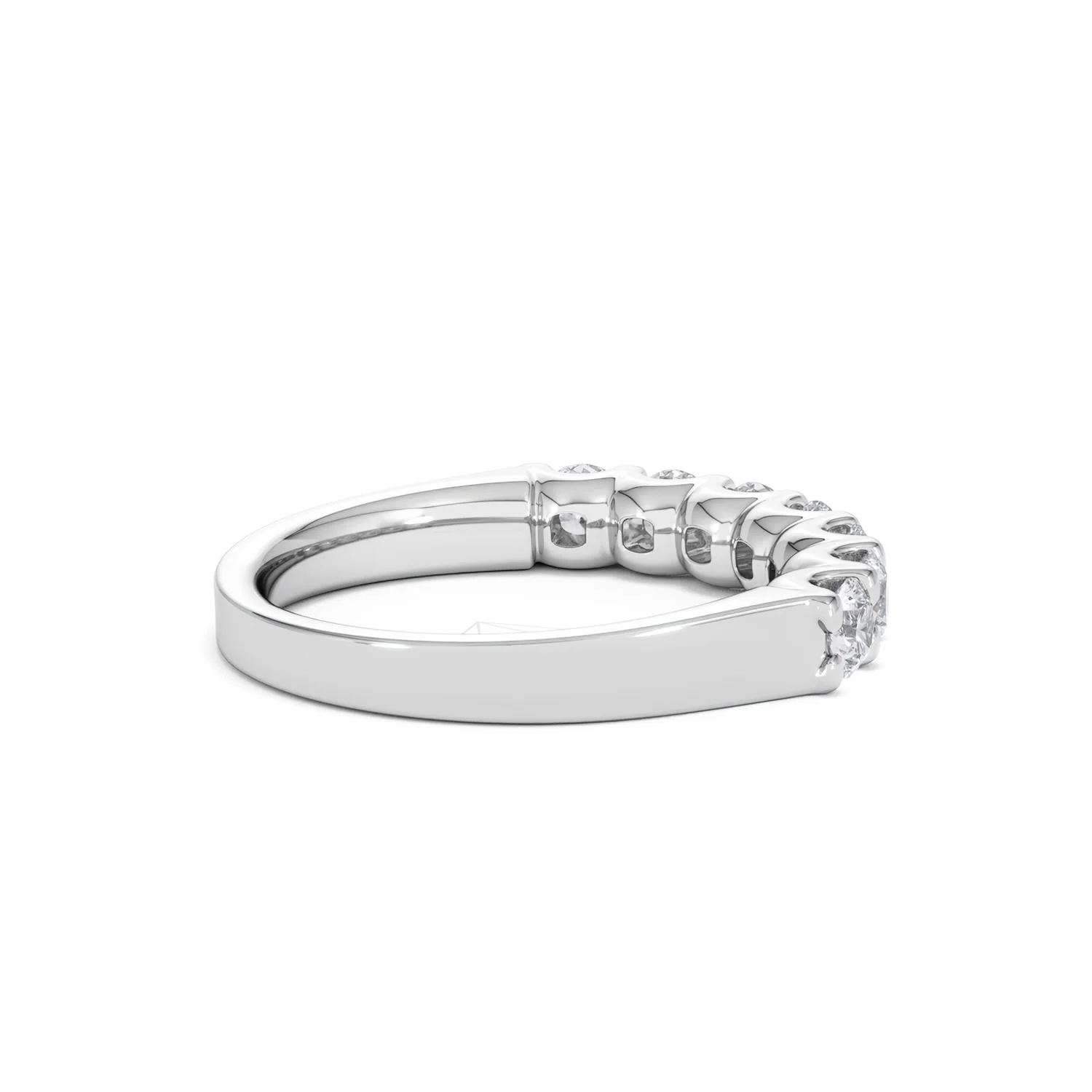 Chloe 18K White Gold Lab Diamond Eternity Ring 1.00ct G/Vs - Image 34