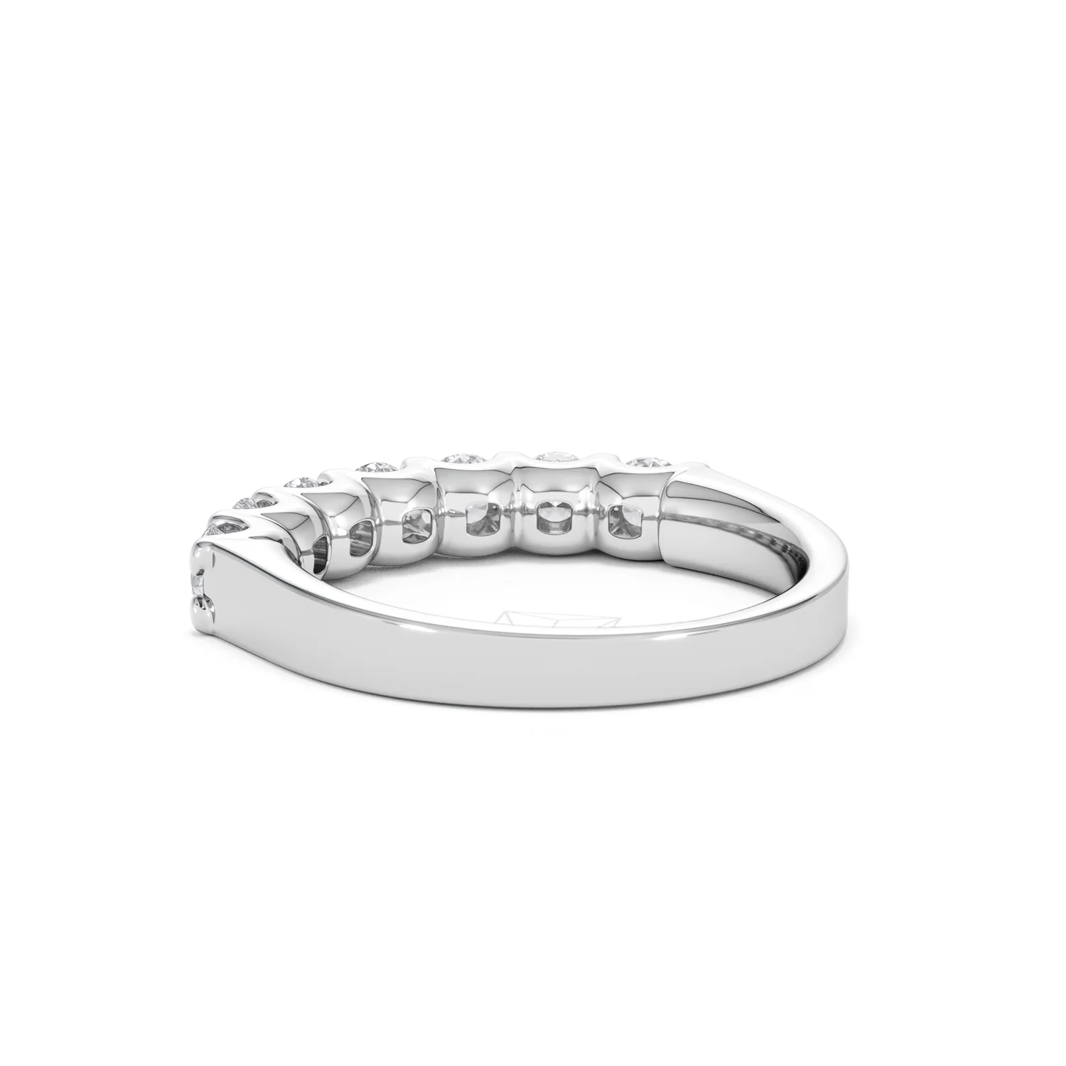 Chloe 18K White Gold Lab Diamond Eternity Ring 1.00ct G/Vs - Image 55