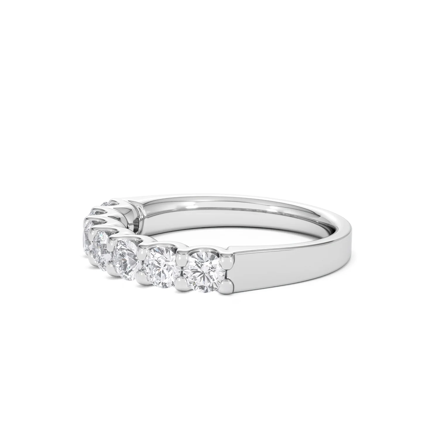 Chloe 18K White Gold Lab Diamond Eternity Ring 1.00ct G/Vs - Image 74
