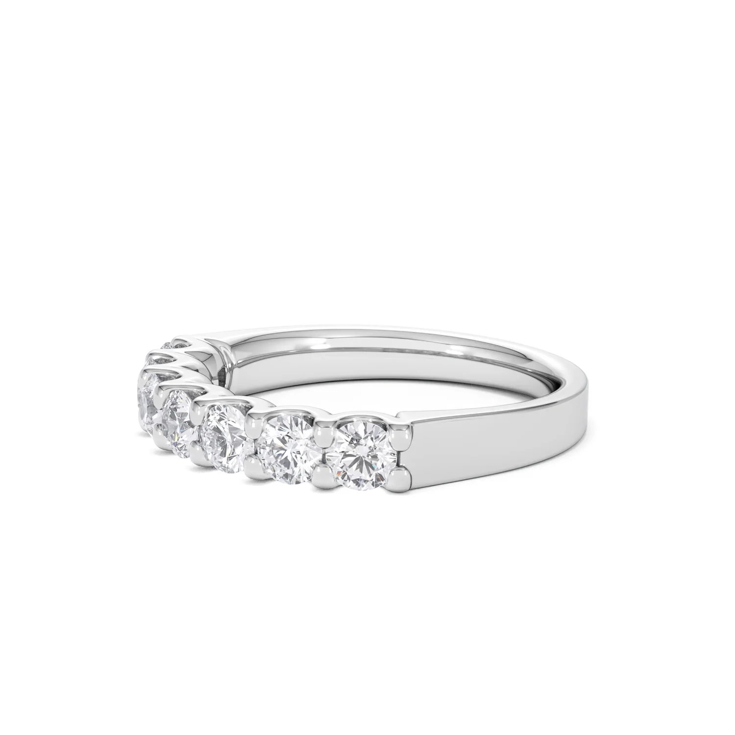 Chloe 18K White Gold Lab Diamond Eternity Ring 1.00ct G/Vs - Image 75